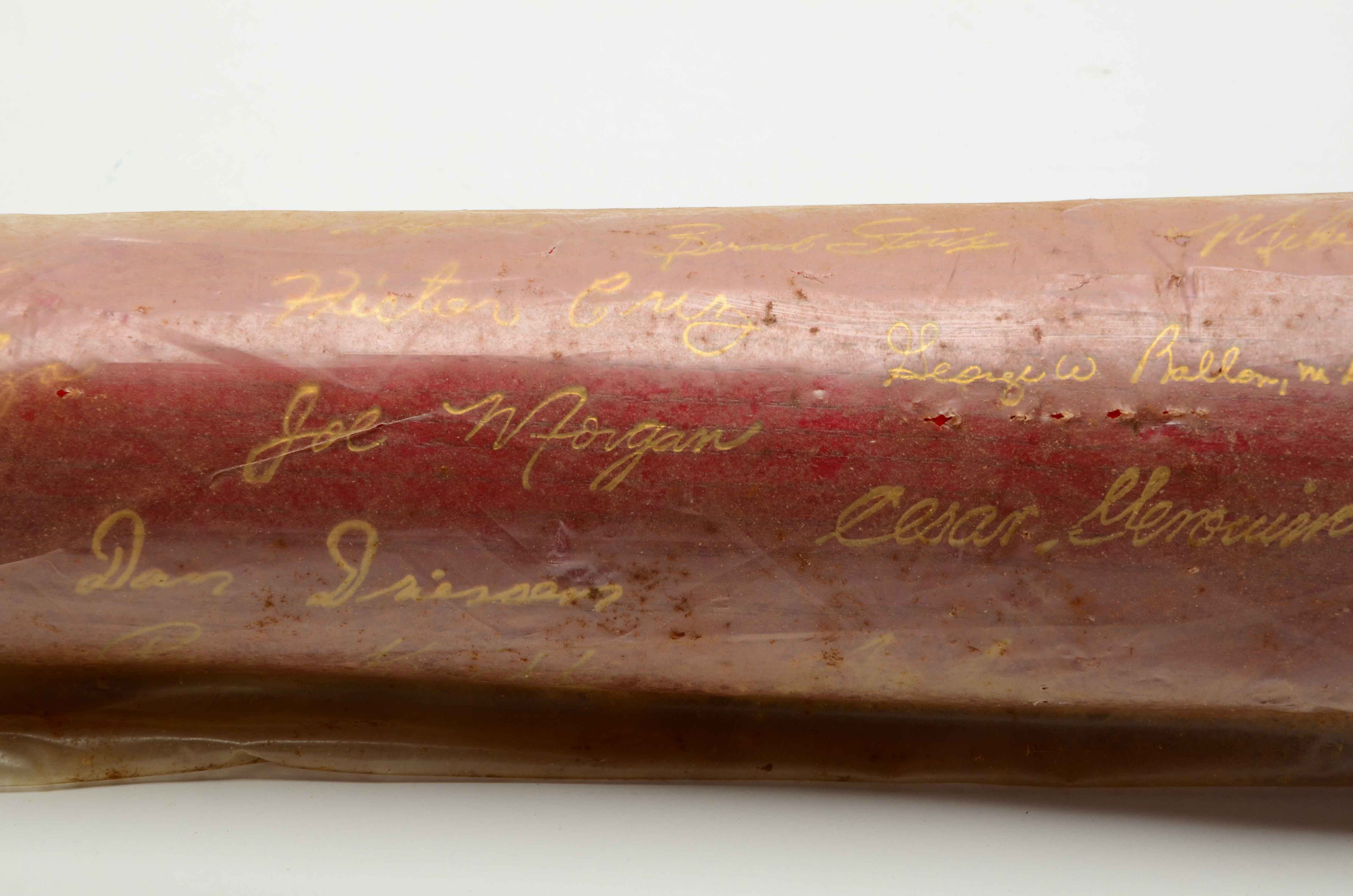 1979 Cincinnati Reds "NL West Champions" Bat In Original Cellophane