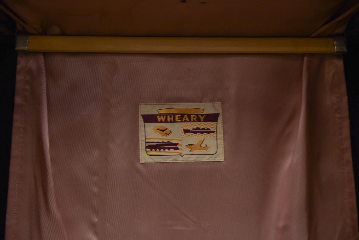 Vintage Wardrobe Steamer Trunk by Wheary