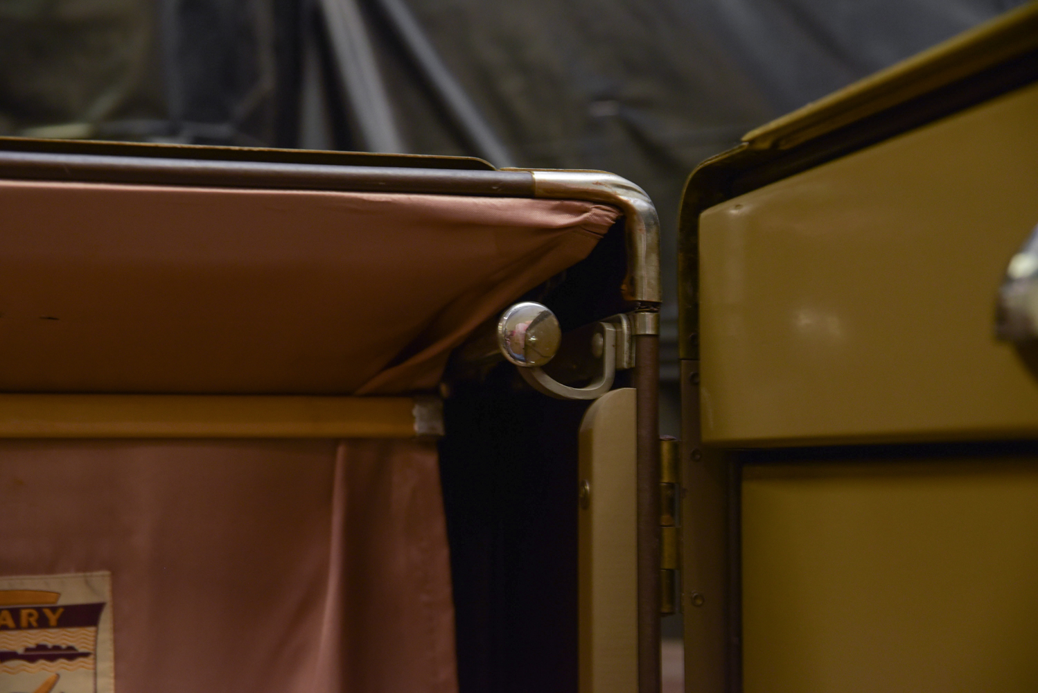 Vintage Wardrobe Steamer Trunk by Wheary