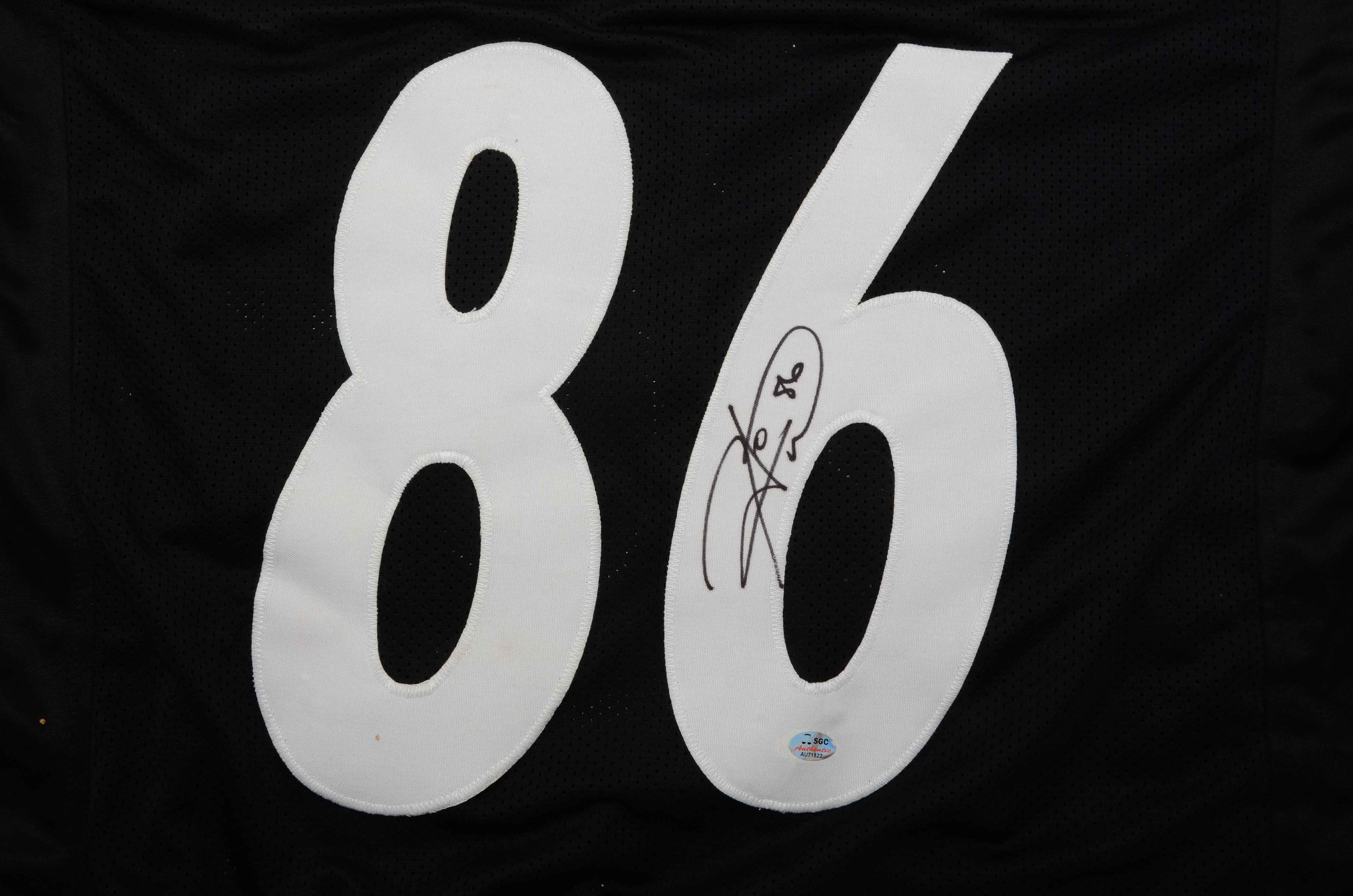 Hines Ward Signed Jersey  COA