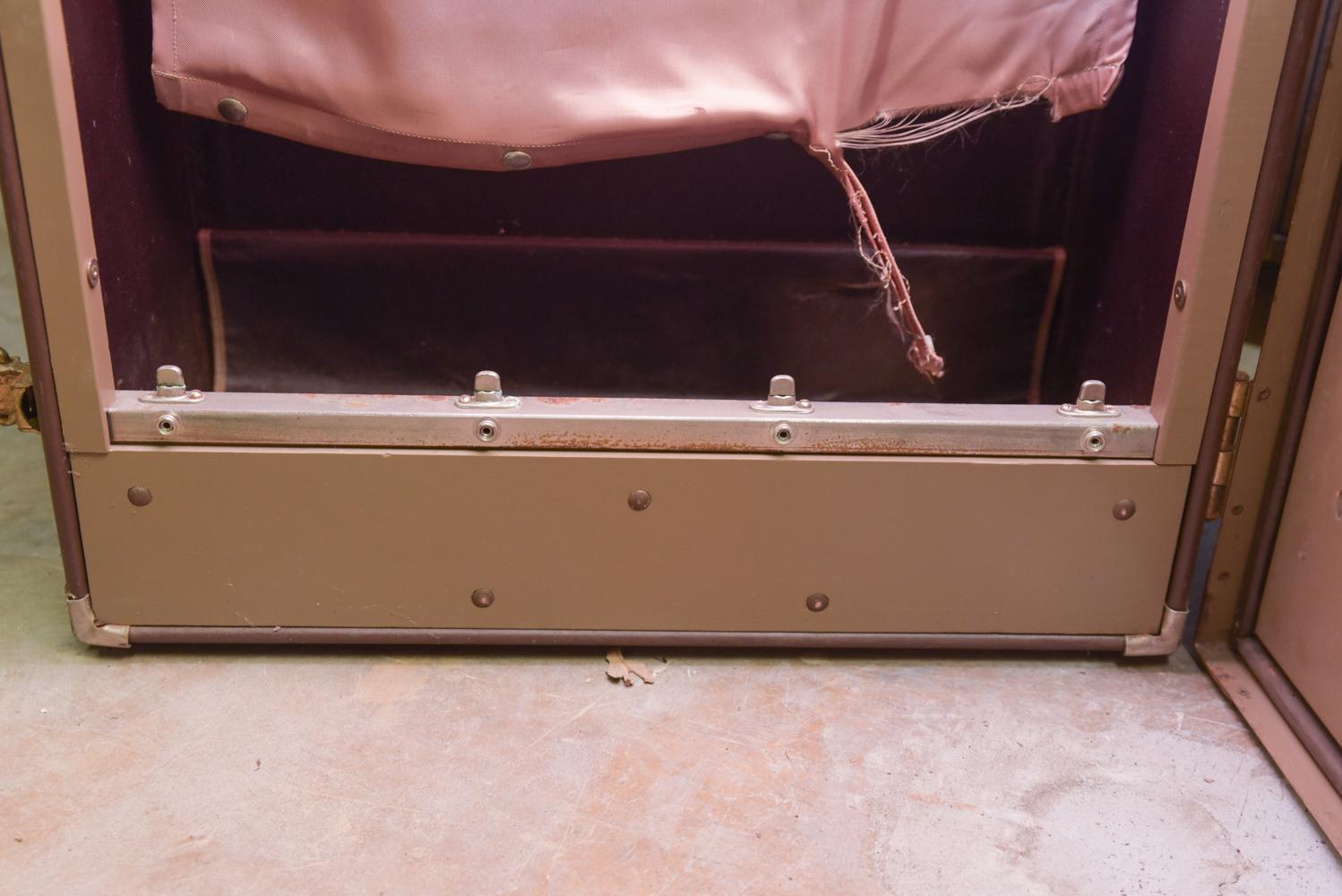 Vintage Wardrobe Steamer Trunk by Wheary