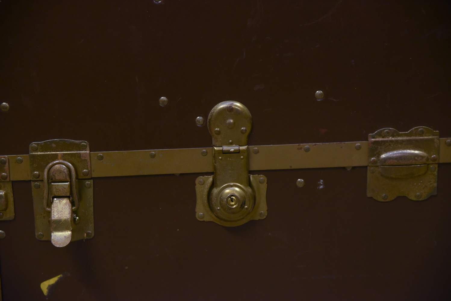 Vintage Wardrobe Steamer Trunk by Wheary