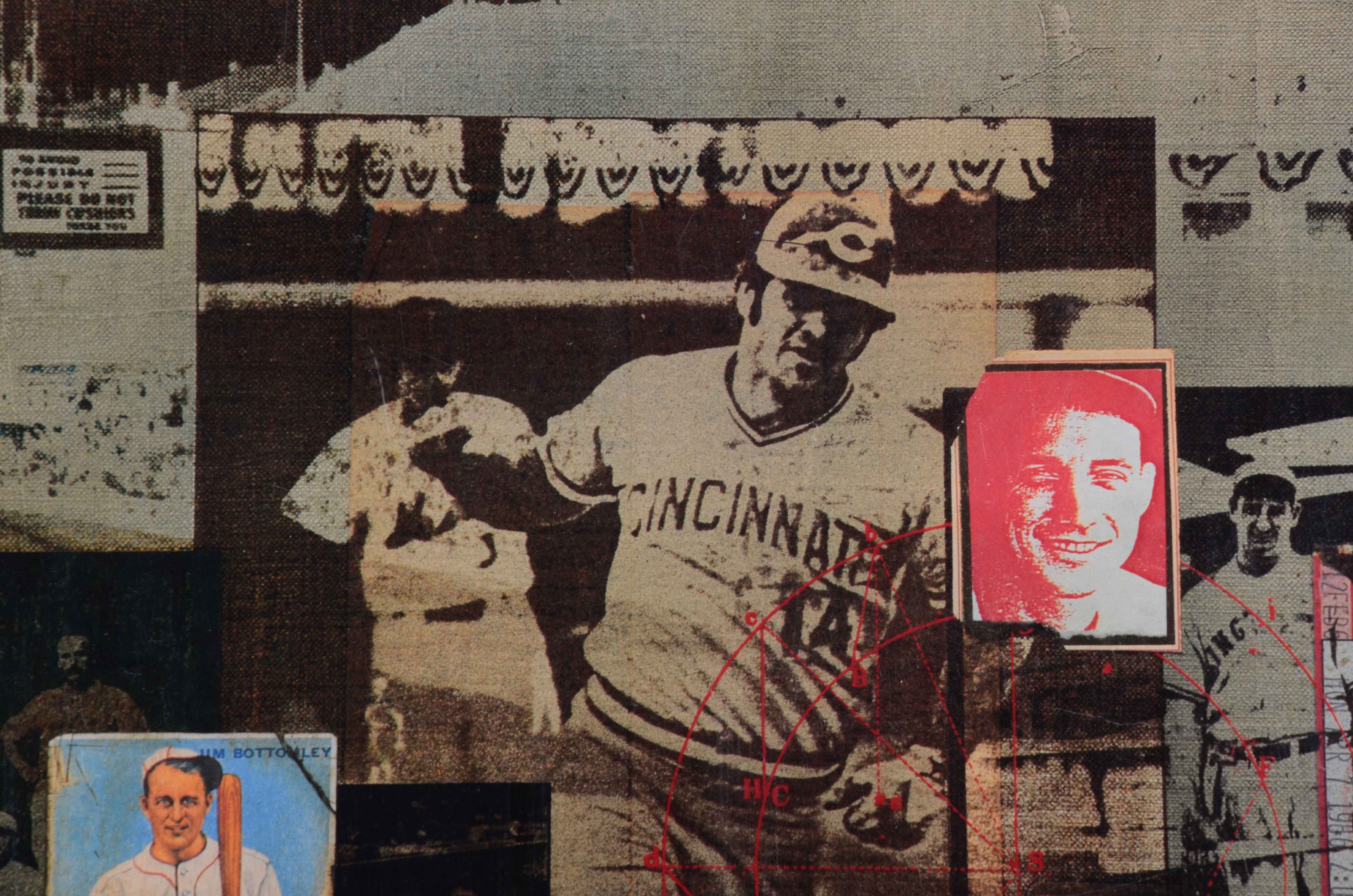 Rose Signed Poster with a Reds Poster