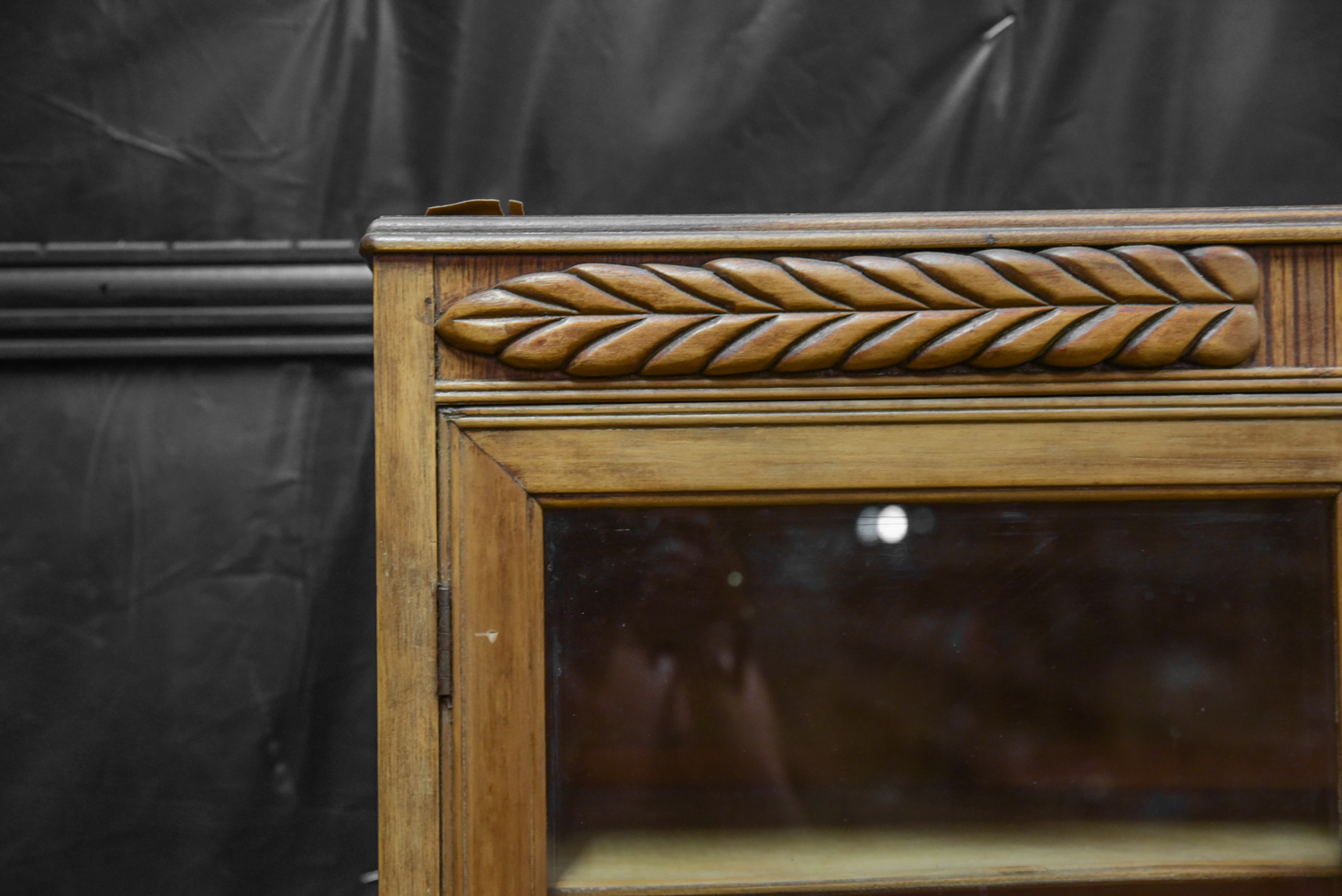 Art Deco Style Walnut and Veneer Cabinet