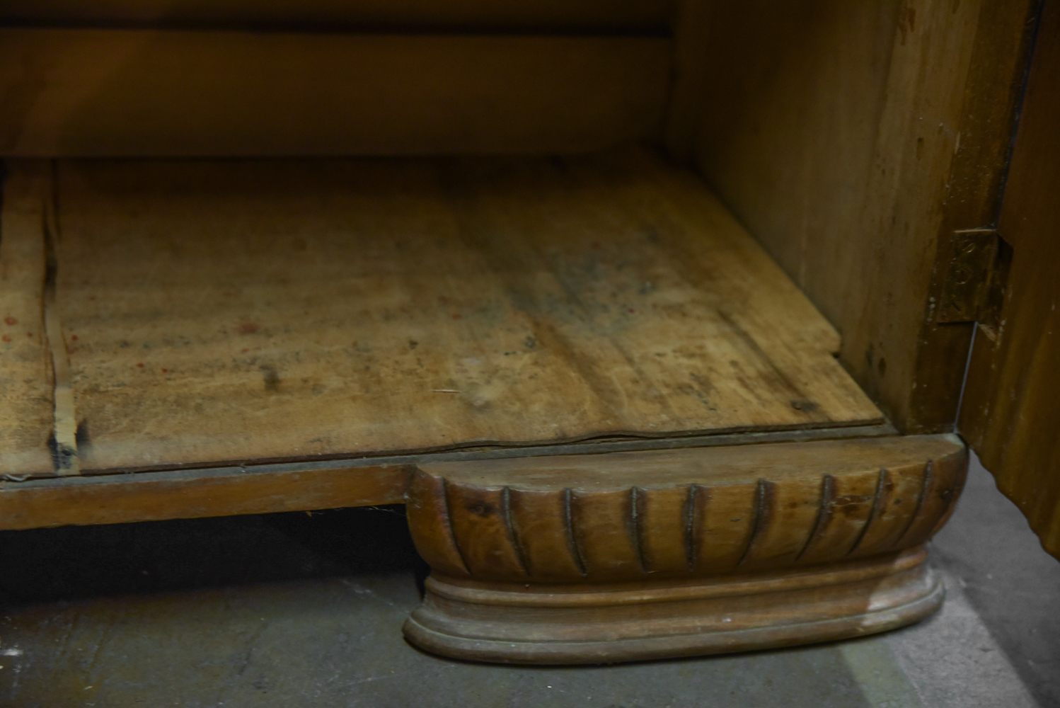 Art Deco Style Walnut and Veneer Cabinet