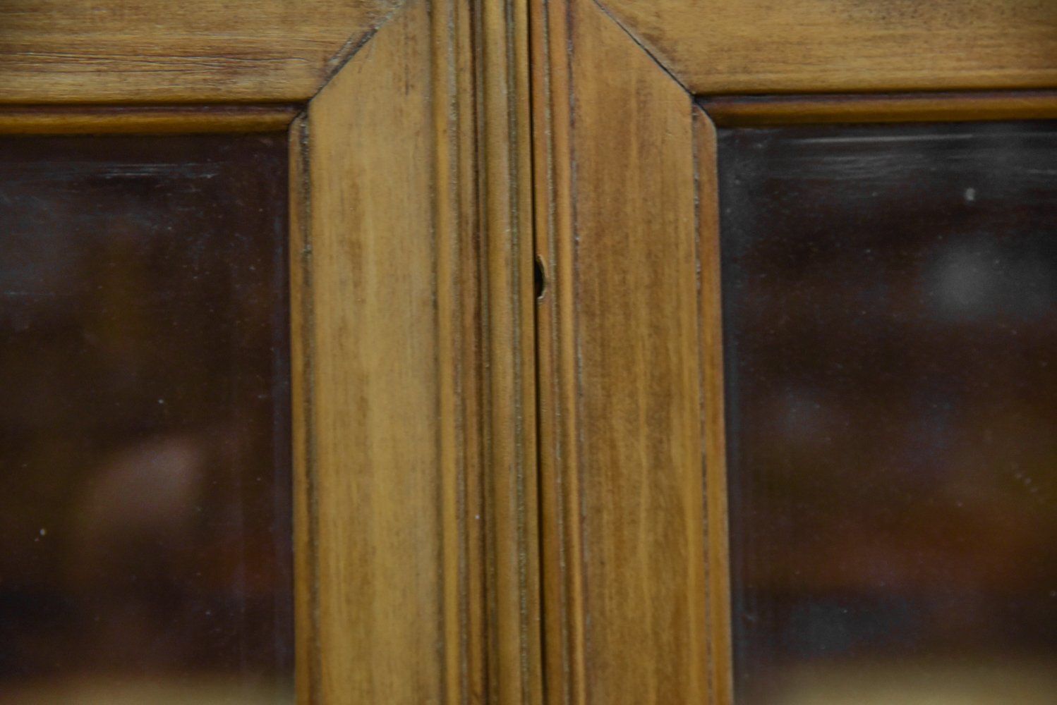 Art Deco Style Walnut and Veneer Cabinet