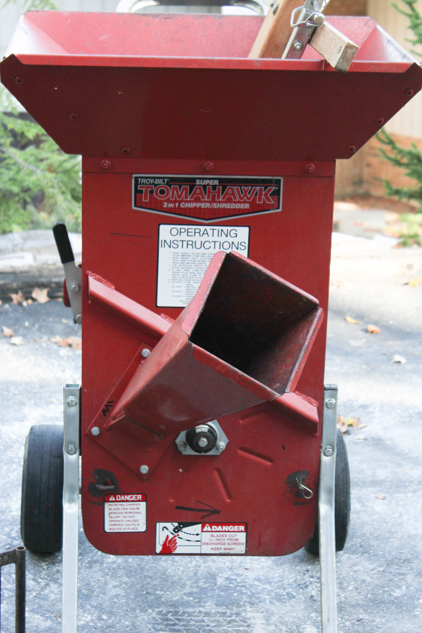 Troy-Bilt Super Tomahawk 2-in-1 Chipper/Shredder