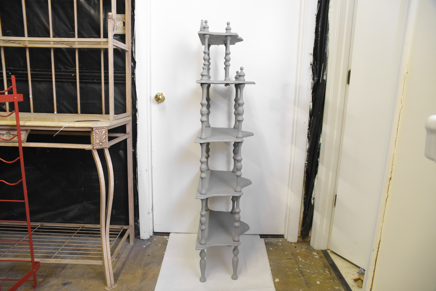 Vintage Five-Tier Étagère