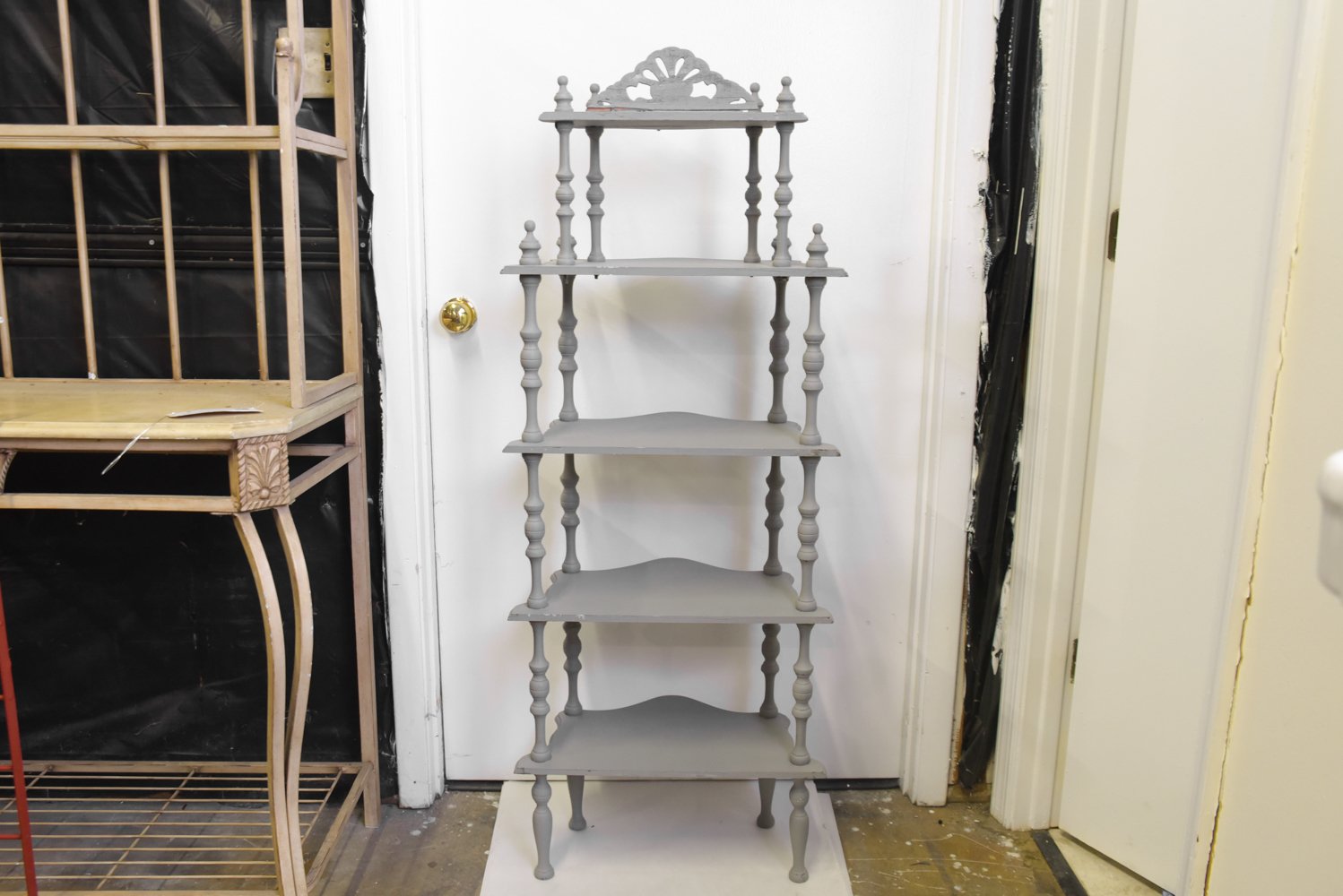Vintage Five-Tier Étagère