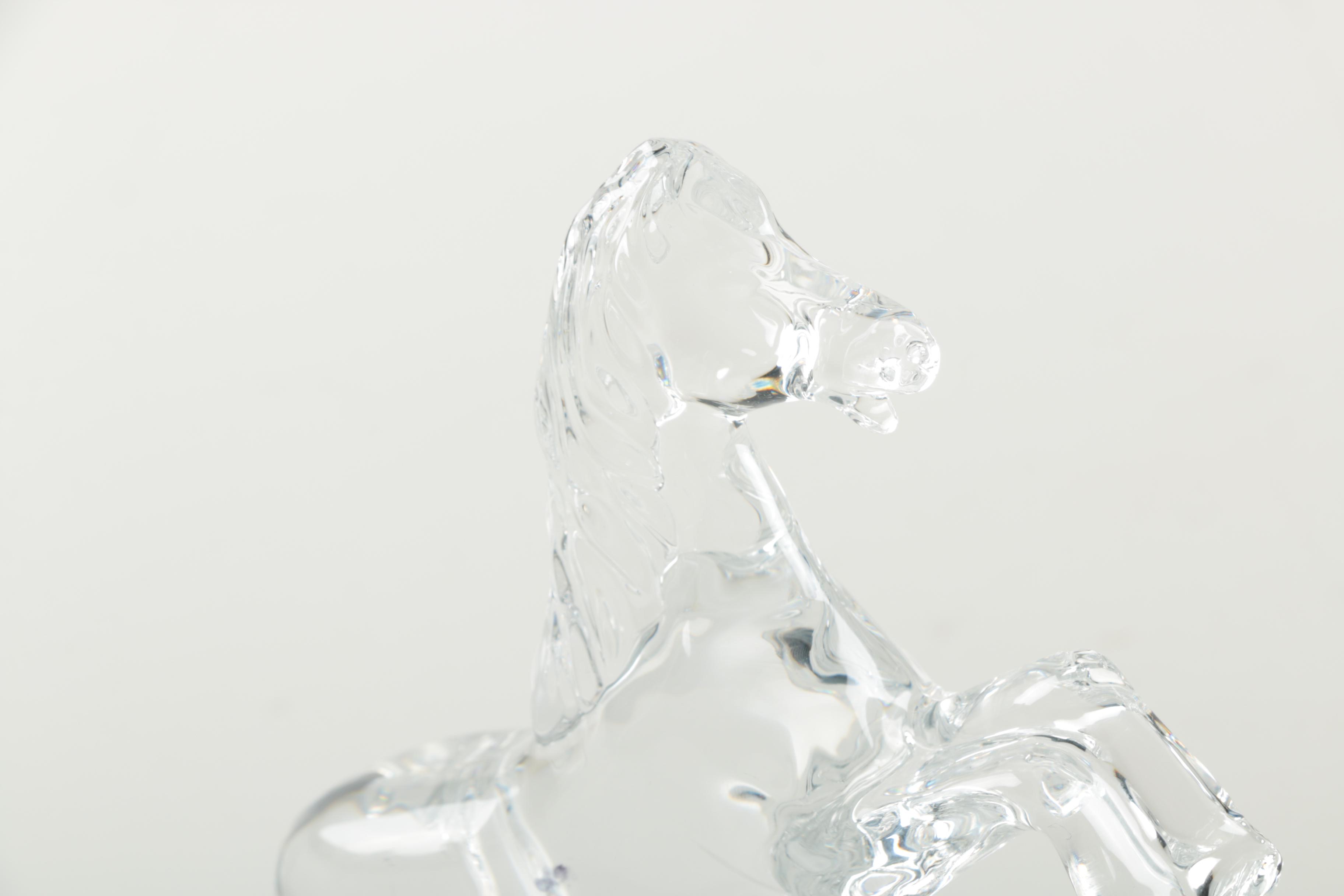 Waterford Crystal "Rearing Horse" Figurine