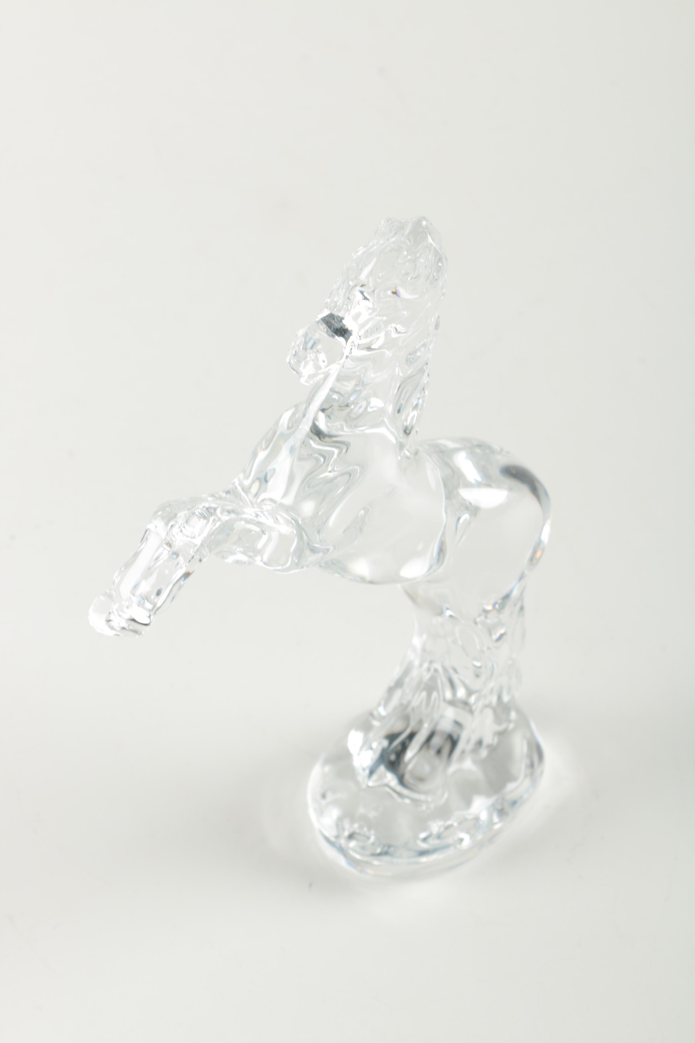 Waterford Crystal "Rearing Horse" Figurine