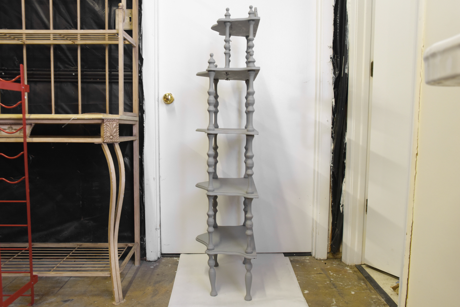 Vintage Five-Tier Étagère