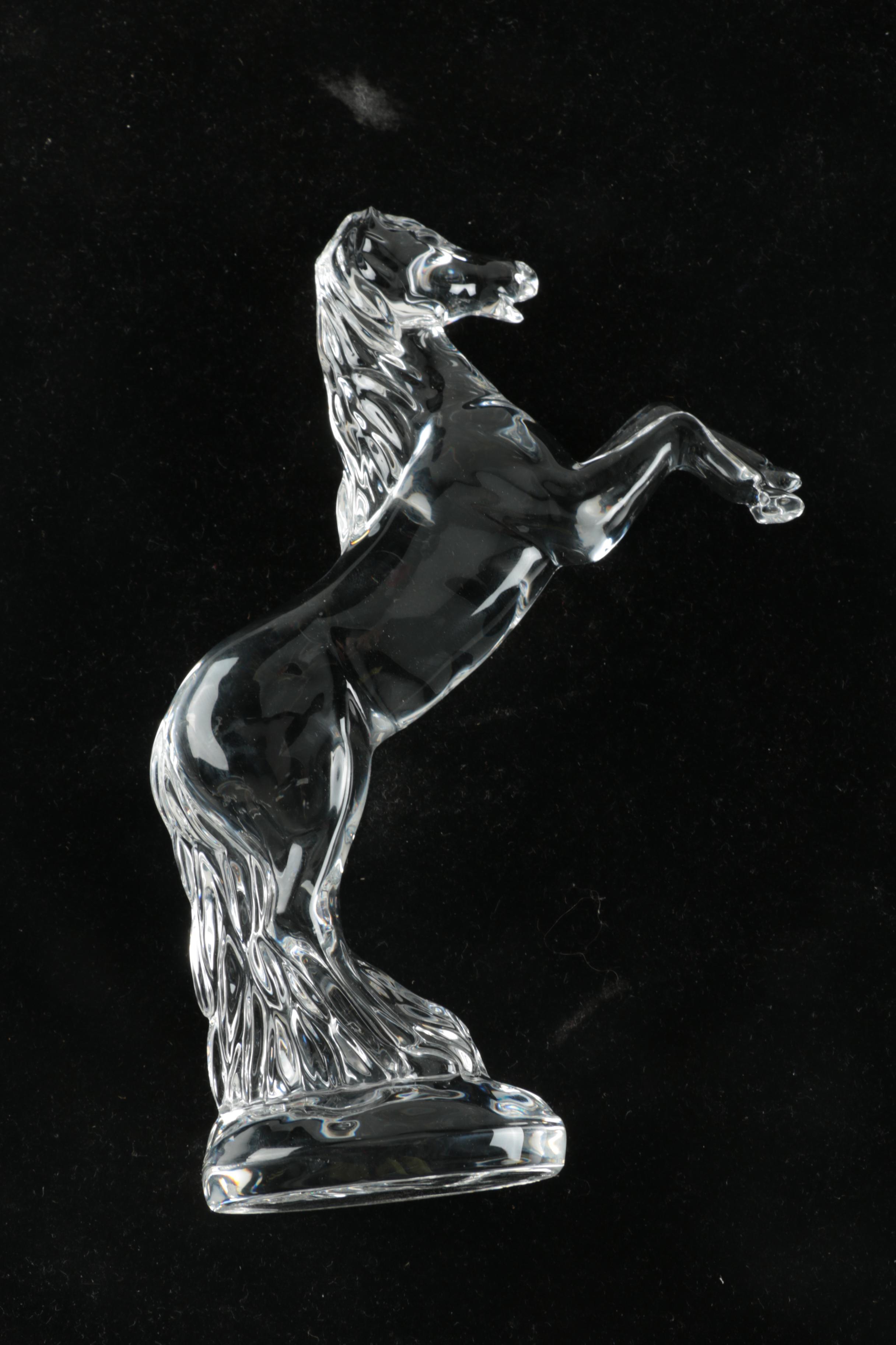 Waterford Crystal "Rearing Horse" Figurine