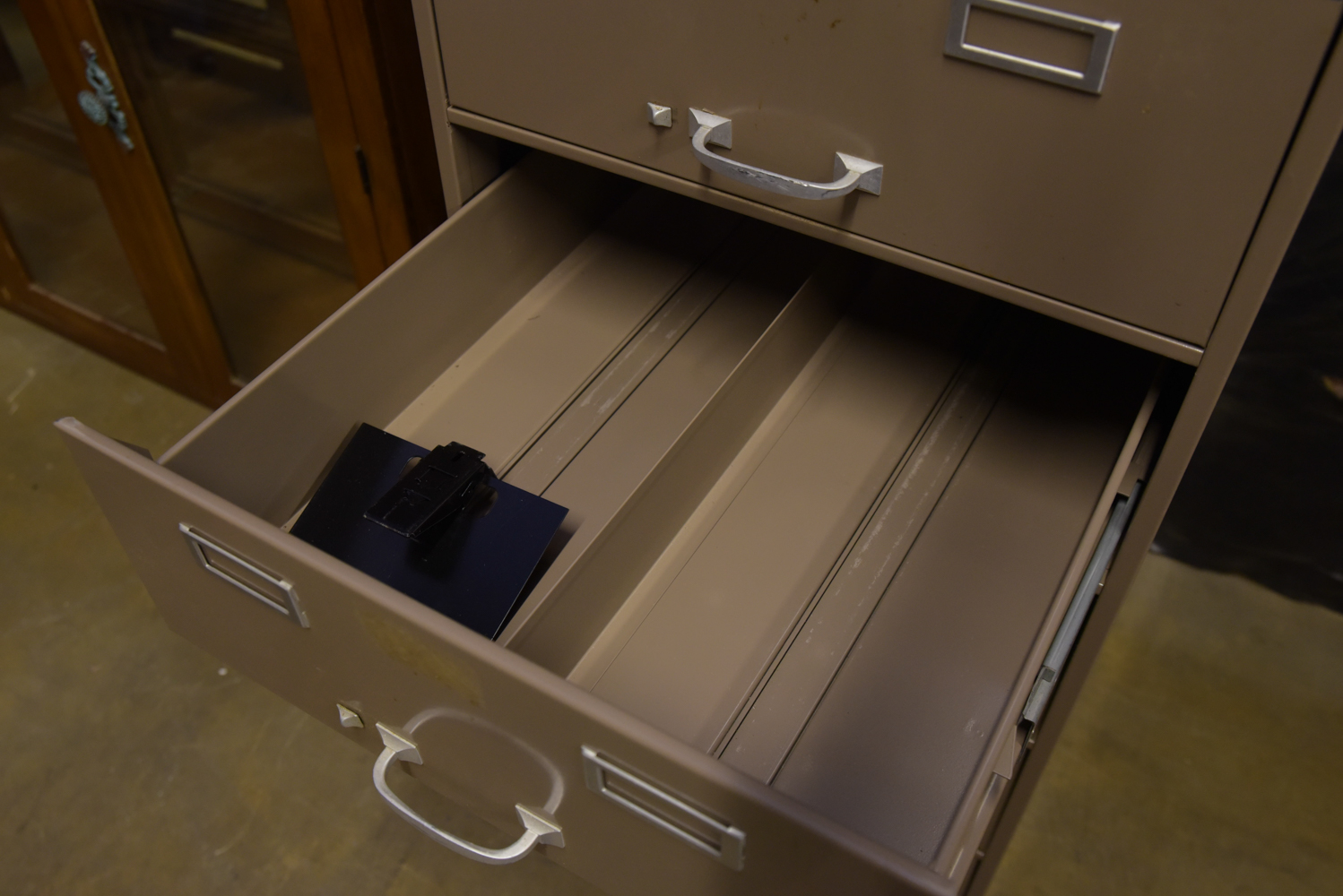 Double Wide Card File Cabinet