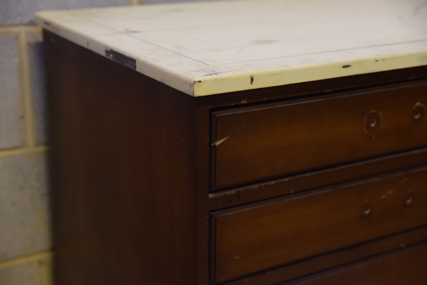 Mid-Century Two-Piece China Cabinet