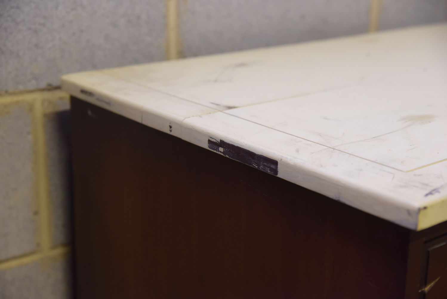 Mid-Century Two-Piece China Cabinet