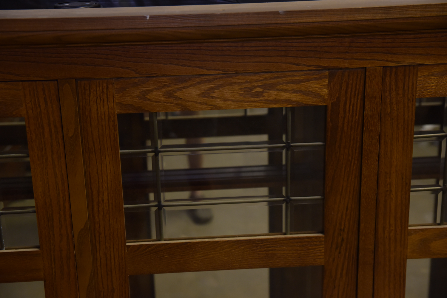 Mid-Century Two-Piece China Cabinet