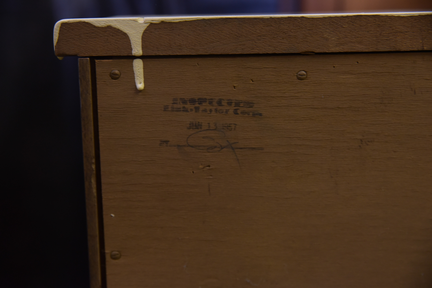 Mid-Century Two-Piece China Cabinet