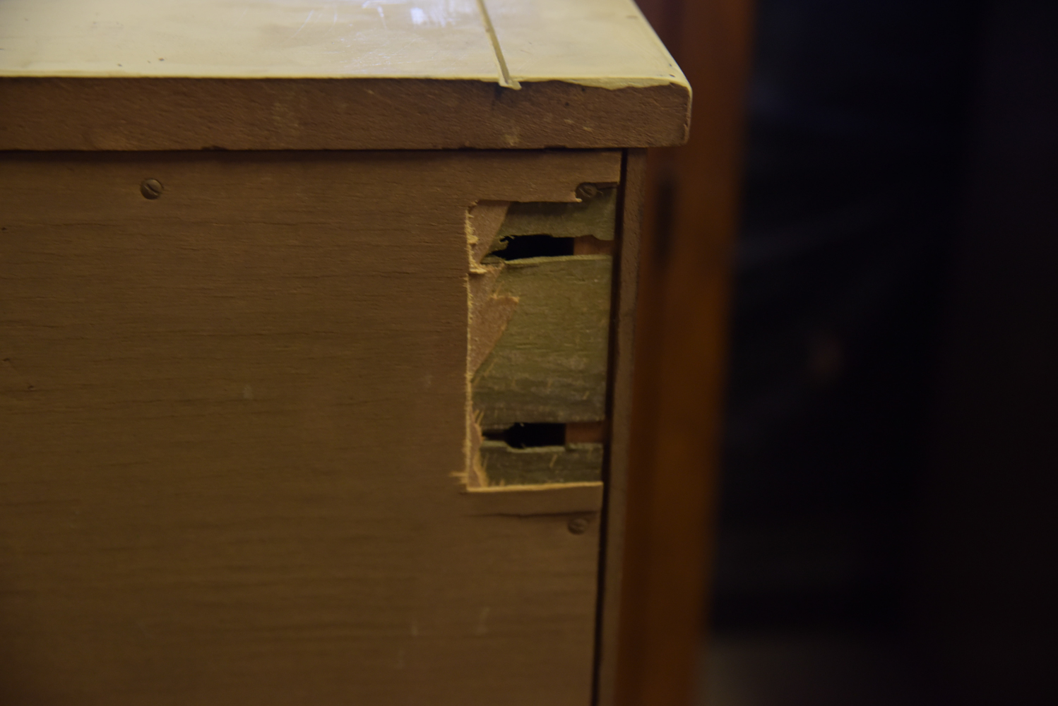 Mid-Century Two-Piece China Cabinet