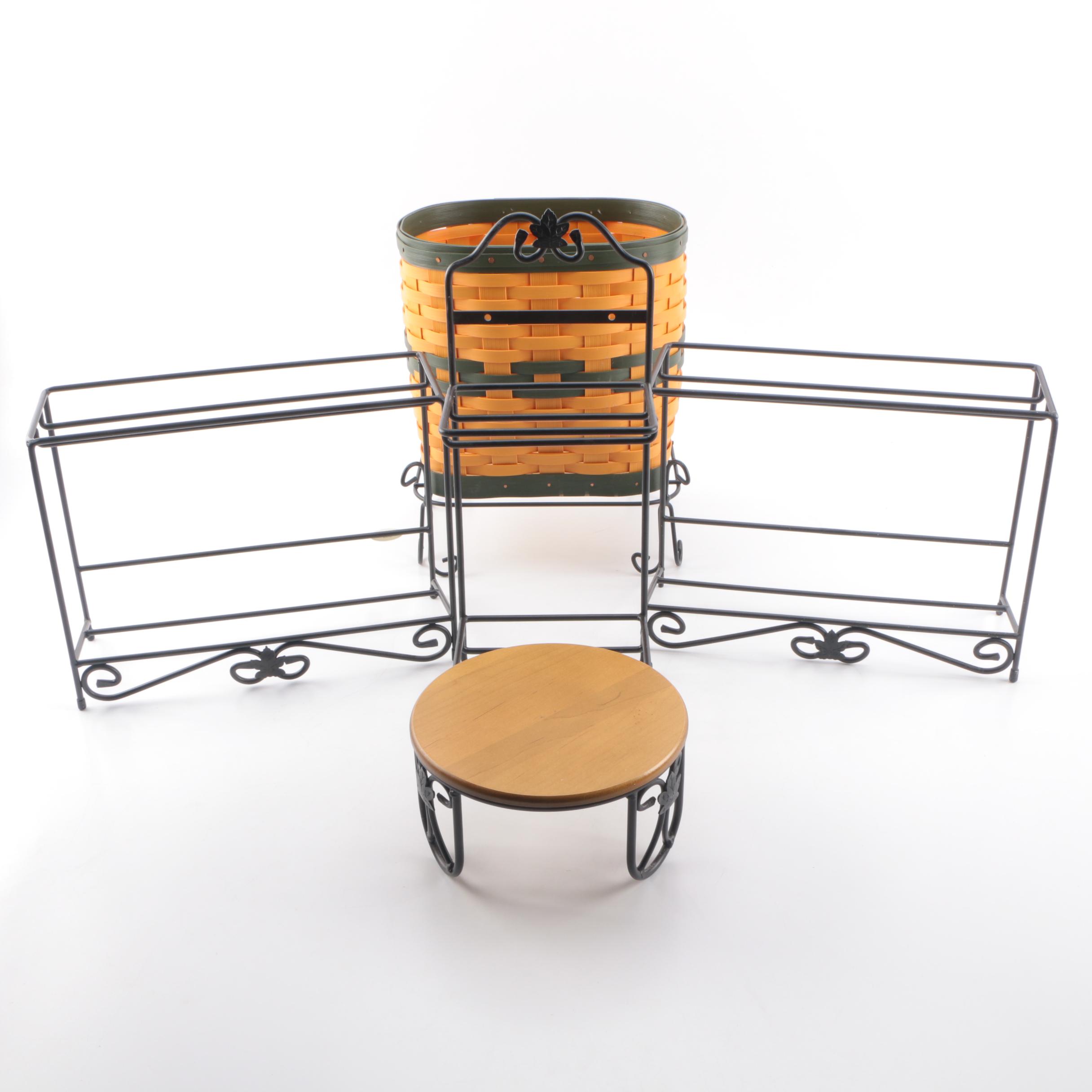 Longaberger Basket and Decor