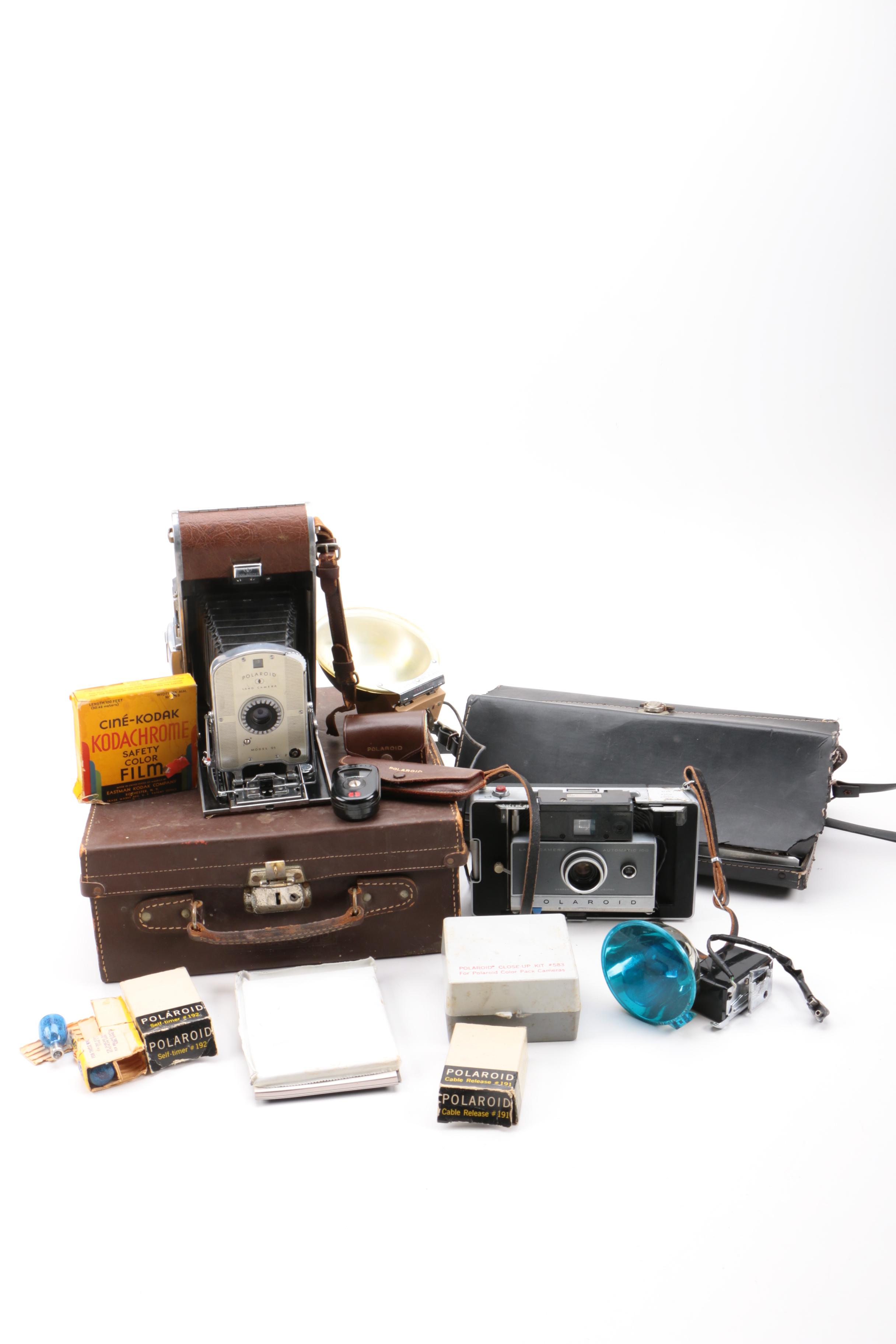 Polaroid Cameras and Accessories
