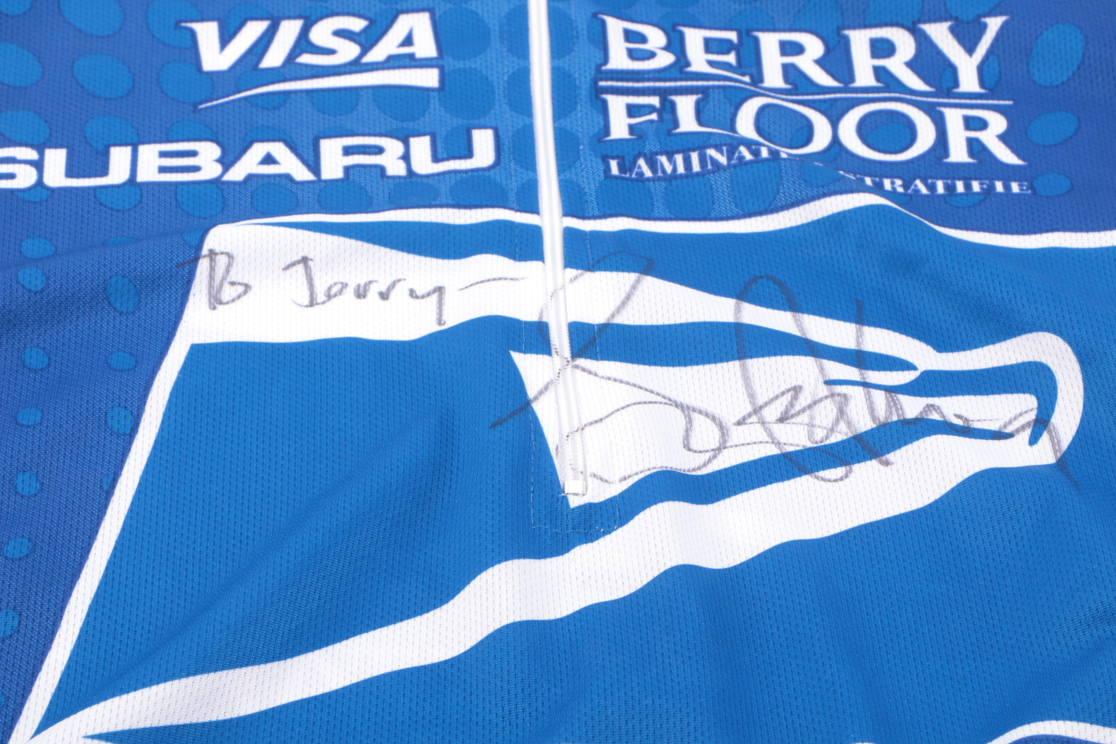 Lance Armstrong Signed Cycling Jersey