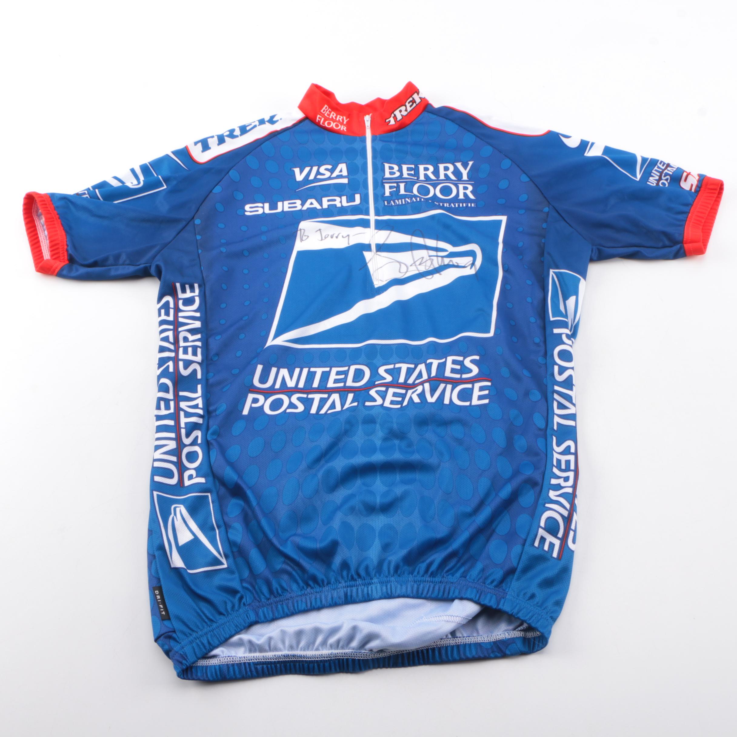 Lance Armstrong Signed Cycling Jersey
