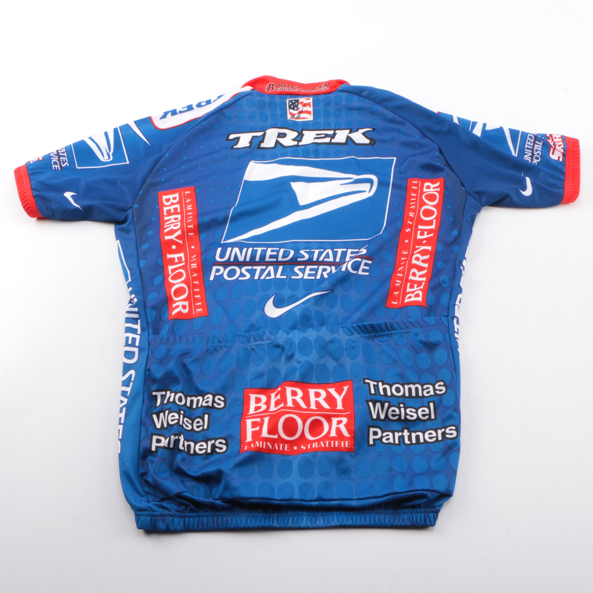 Lance Armstrong Signed Cycling Jersey