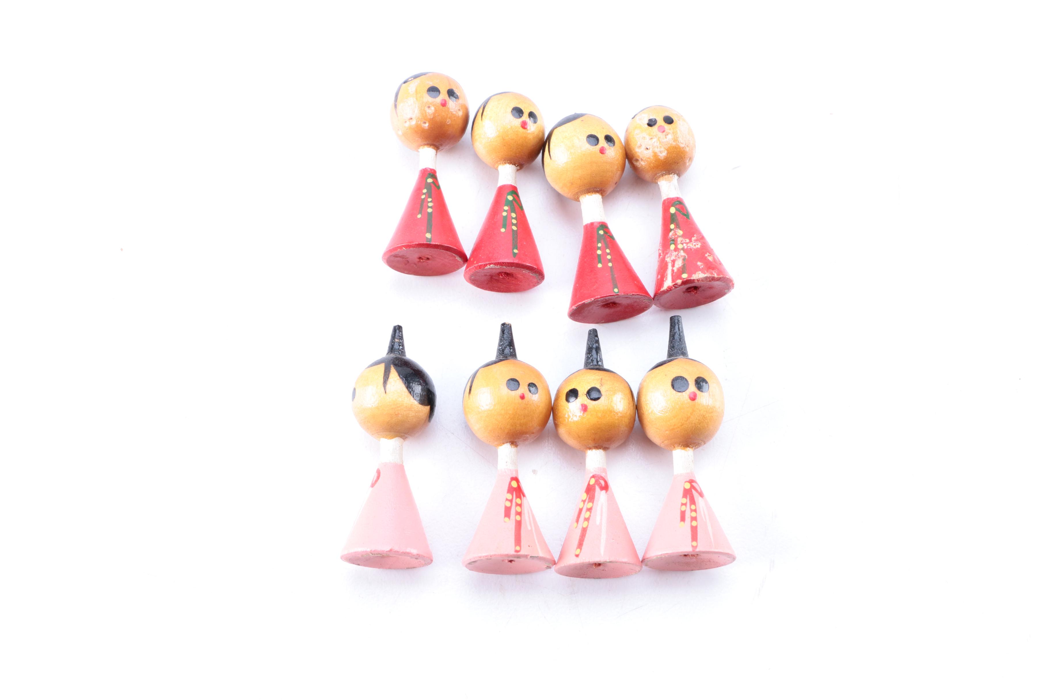 Vintage Korean Yut Nori Wall Game