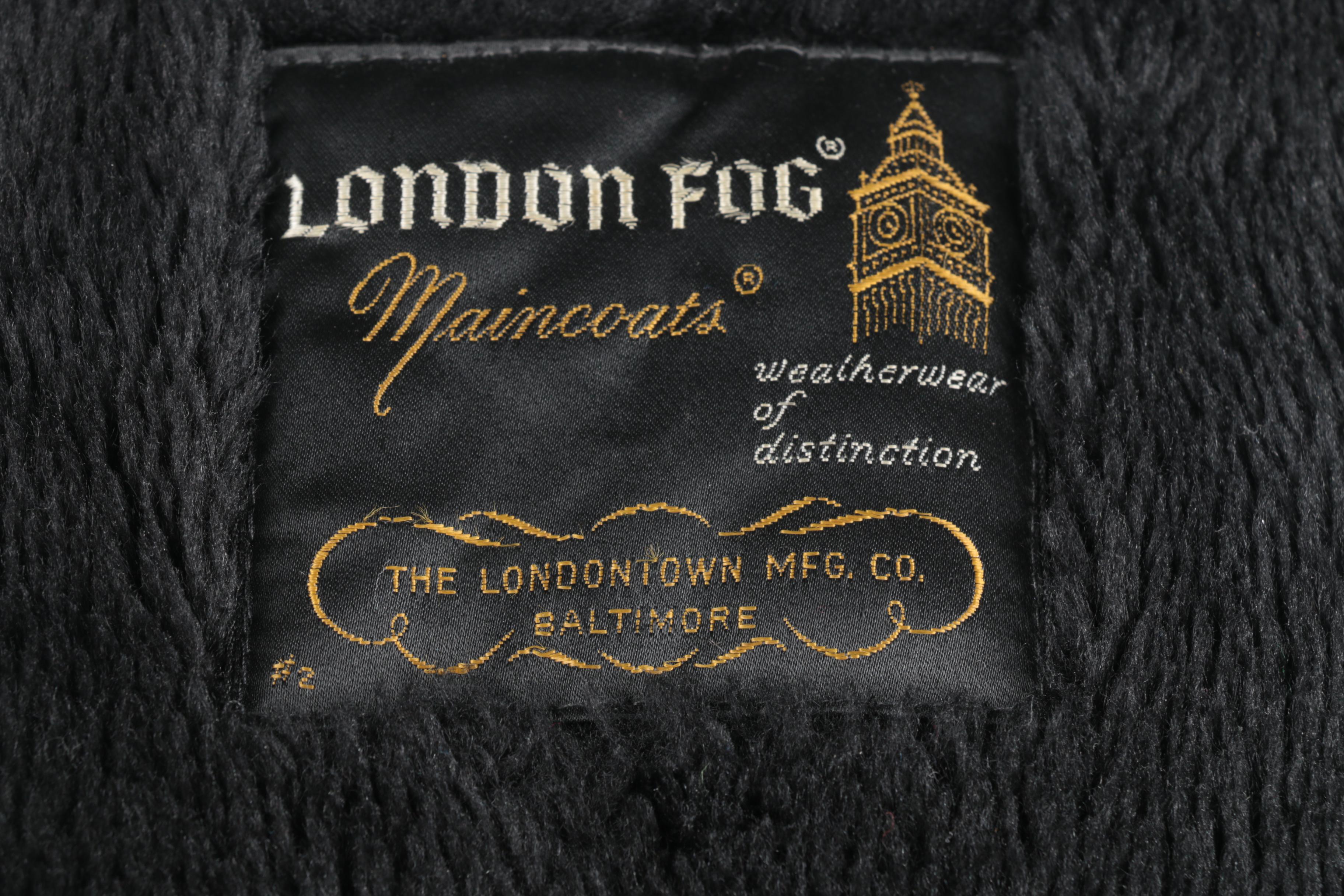 Men's London Fog Trench Coat