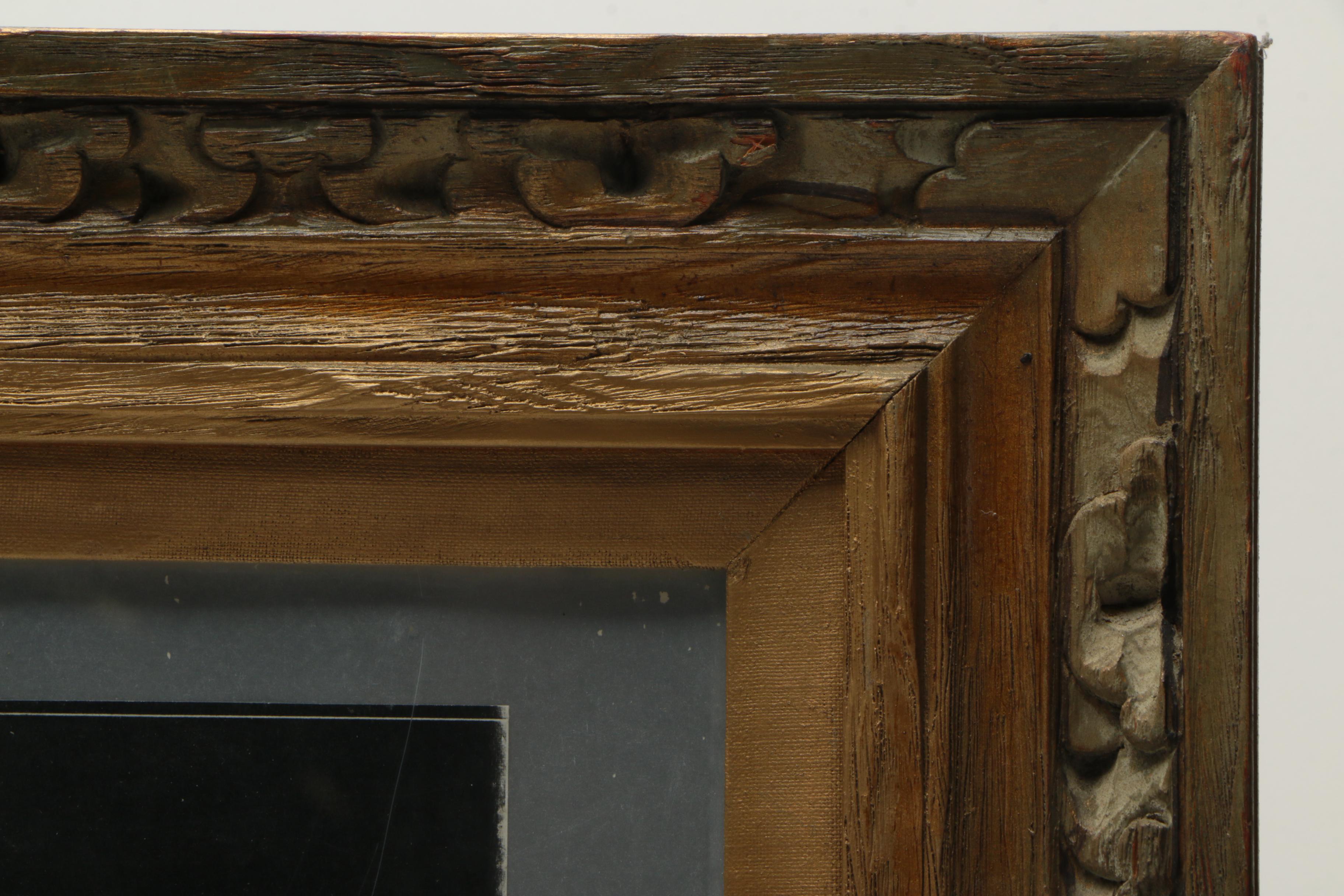 Marilyn A. Ward Pen and Ink Drawing of the Madonna and Child