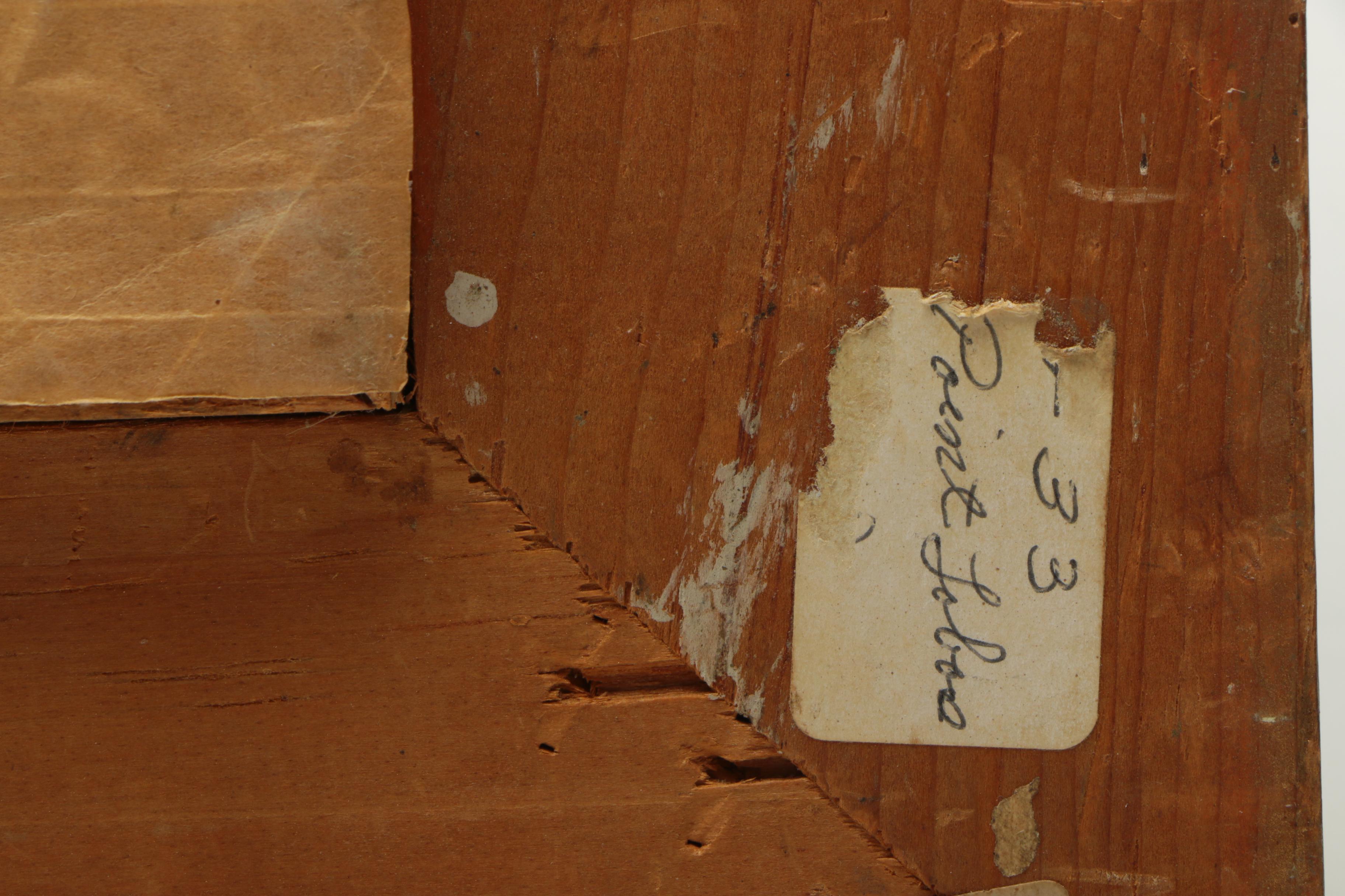 Marilyn A. Ward Pen and Ink Drawing of the Madonna and Child