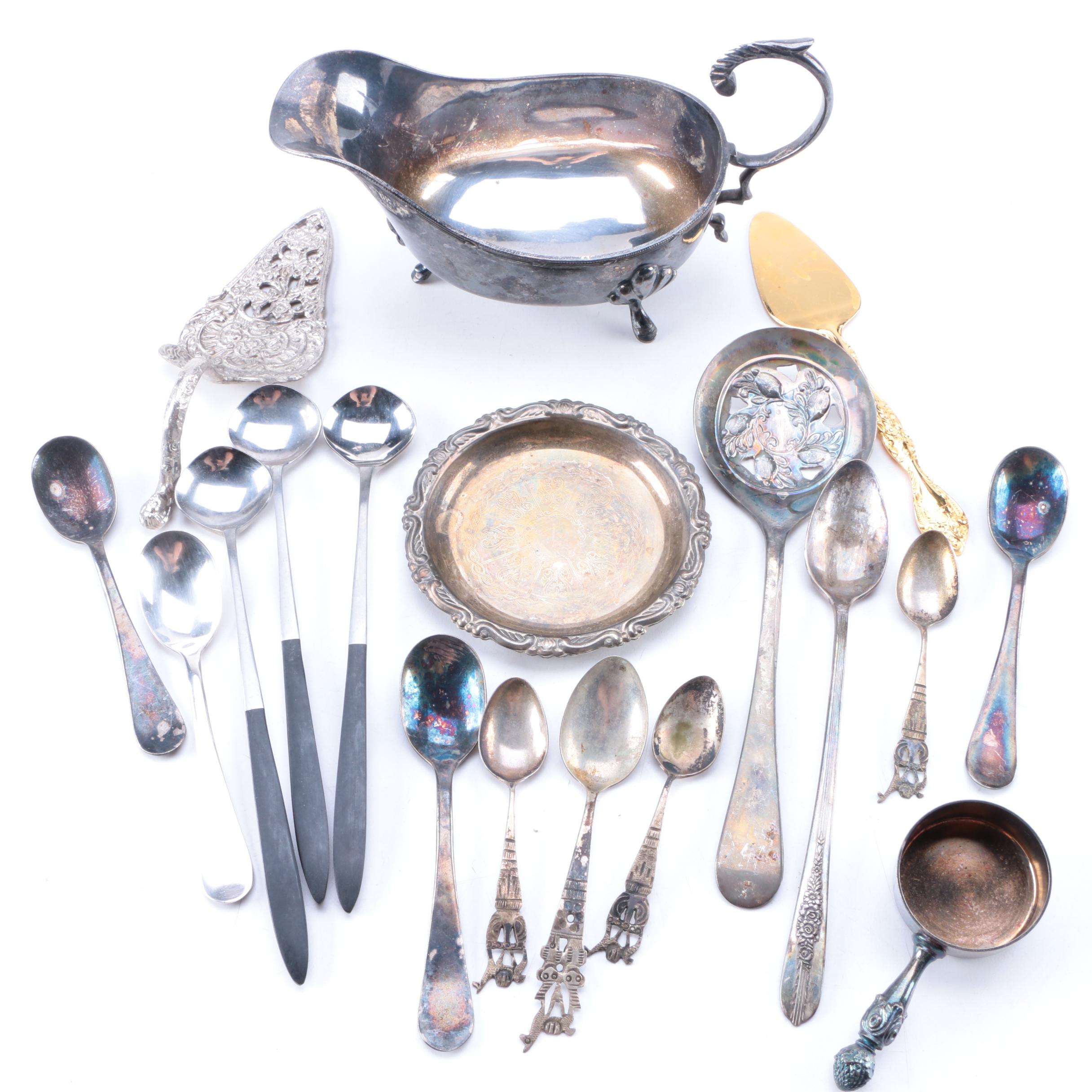 Silver Plate Flatware and Serveware with Towle