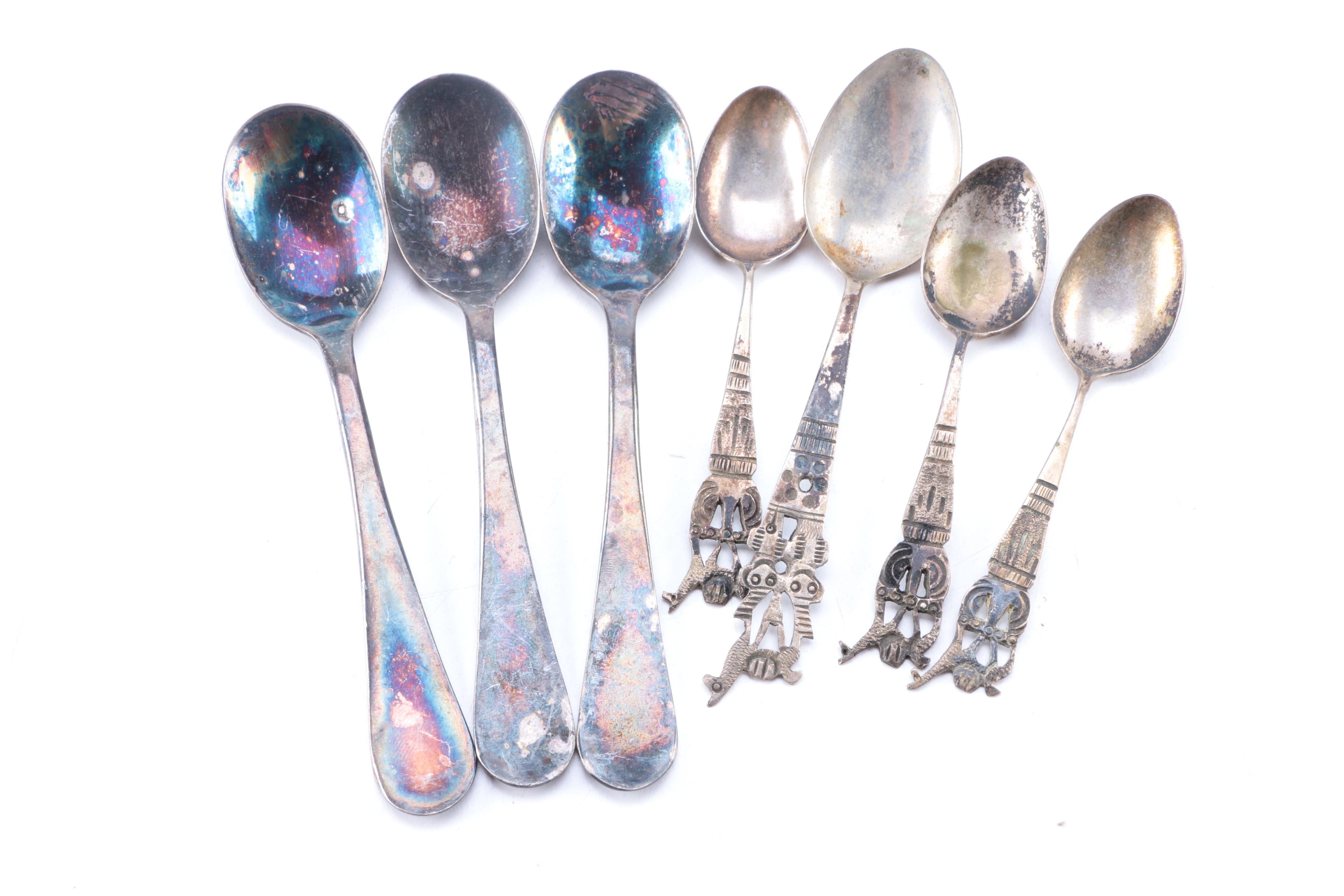 Silver Plate Flatware and Serveware with Towle