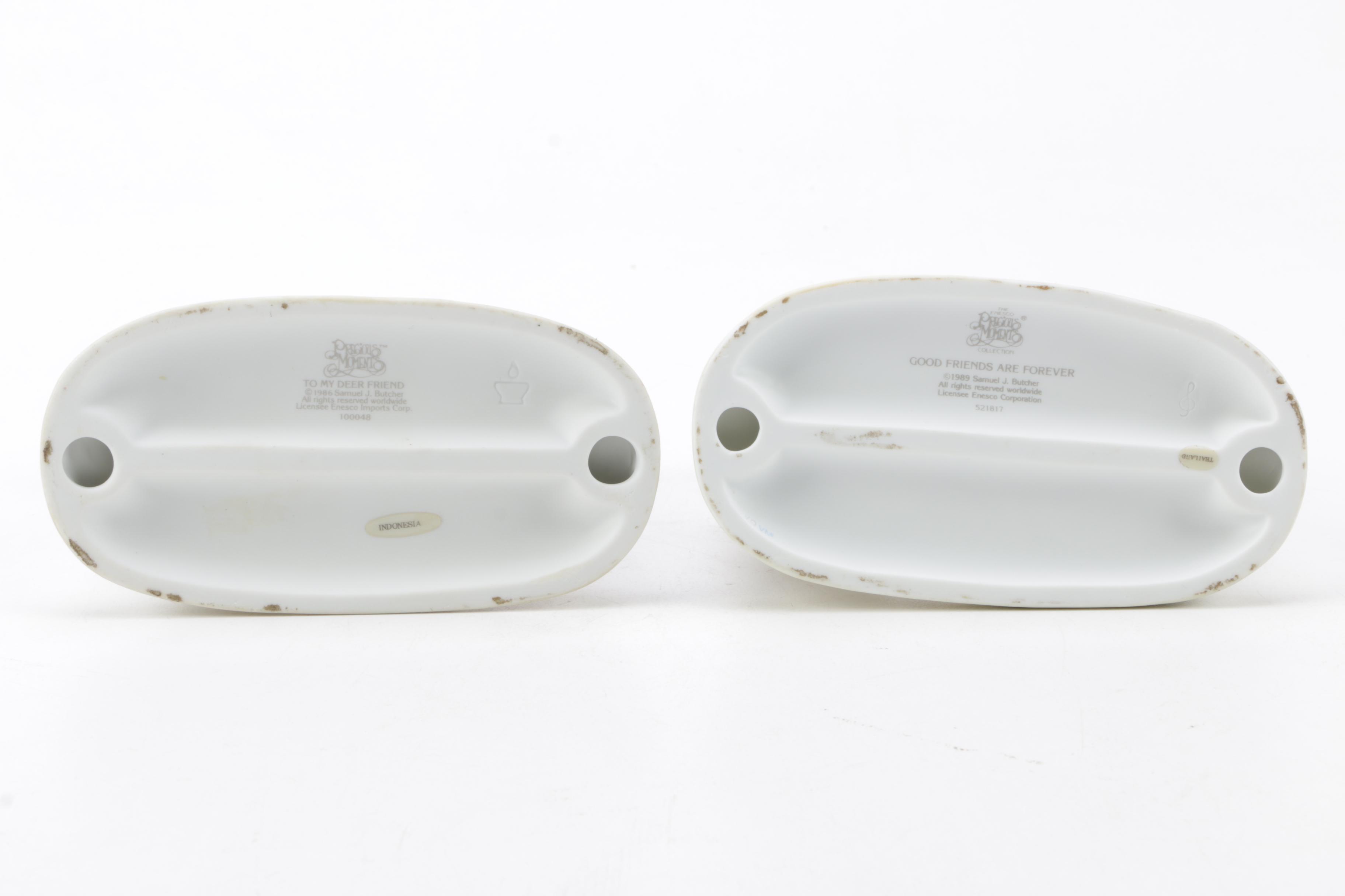 A Collection of Precious Moments Figurines