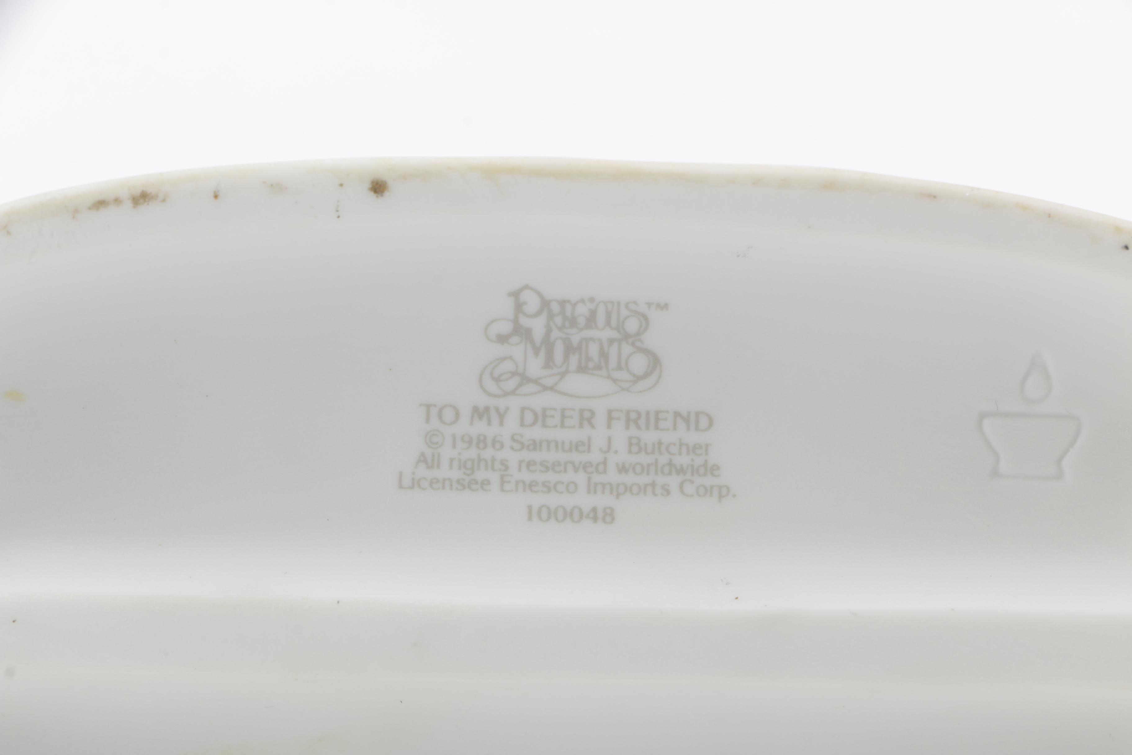 A Collection of Precious Moments Figurines