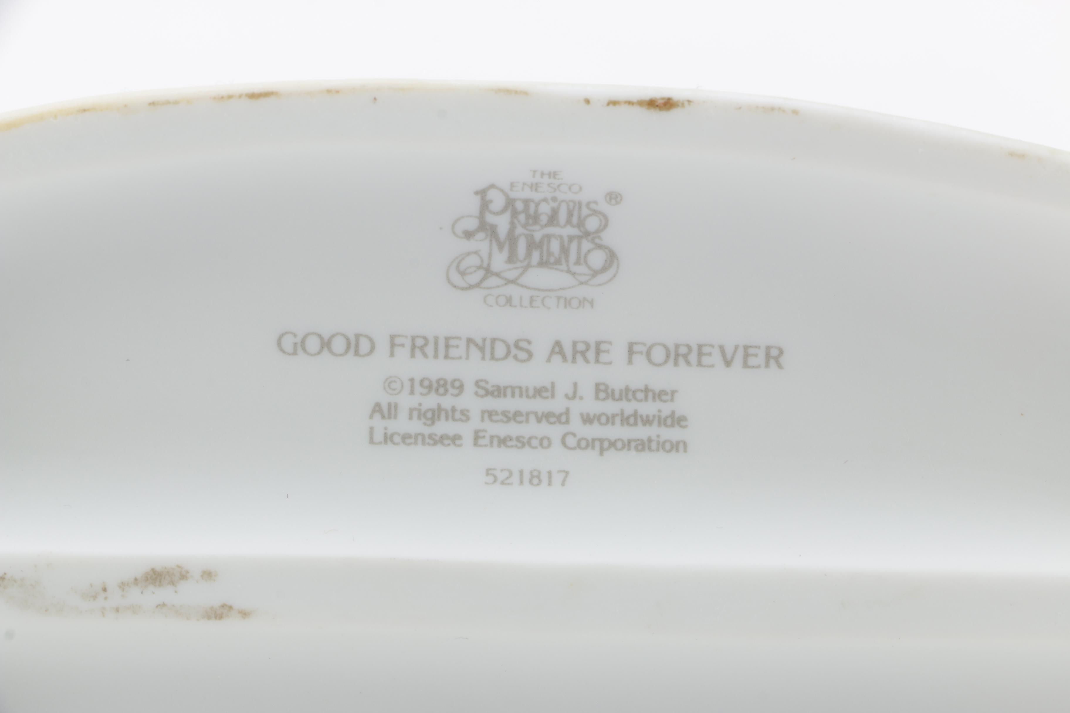 A Collection of Precious Moments Figurines