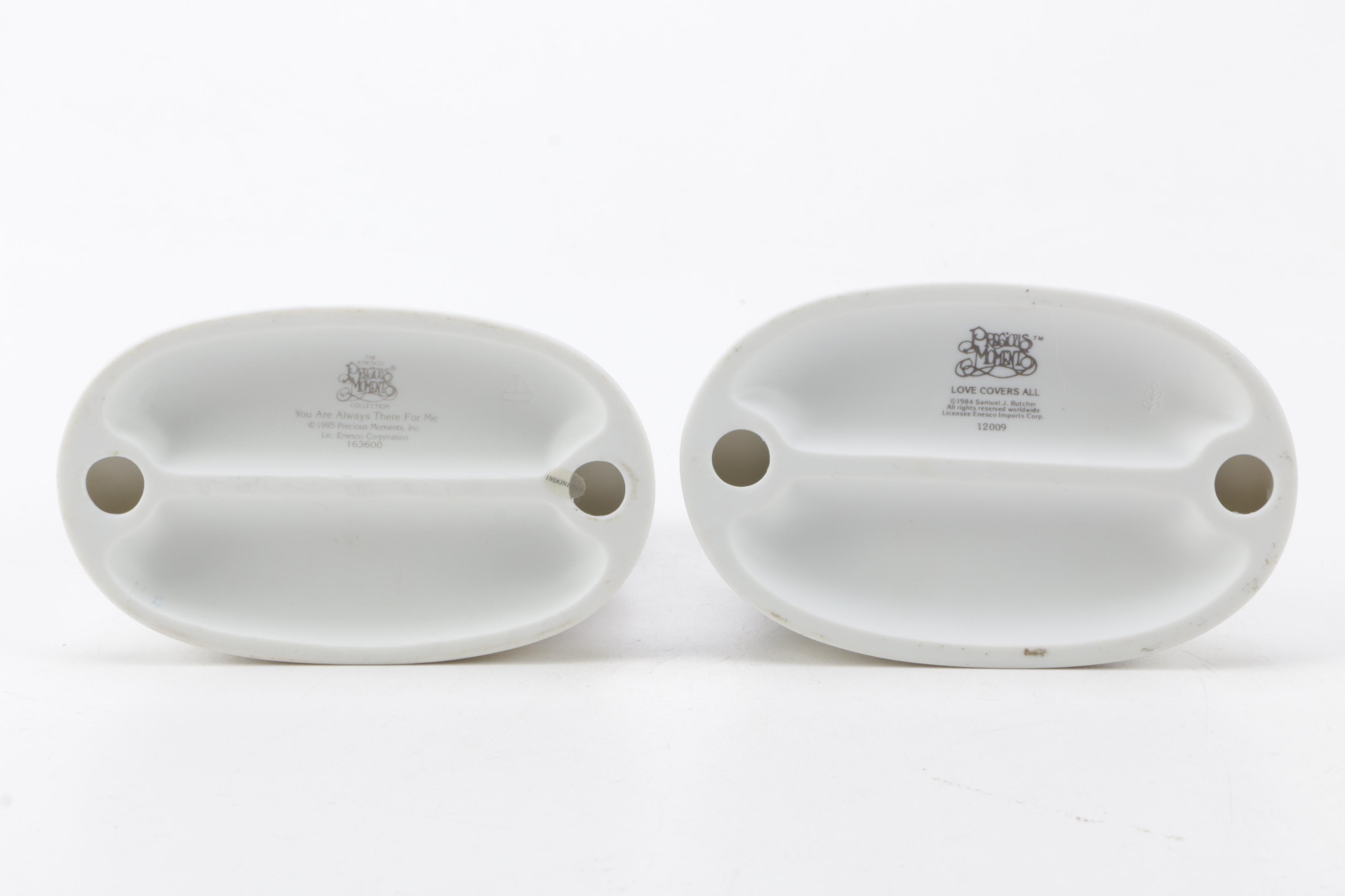 A Collection of Precious Moments Figurines