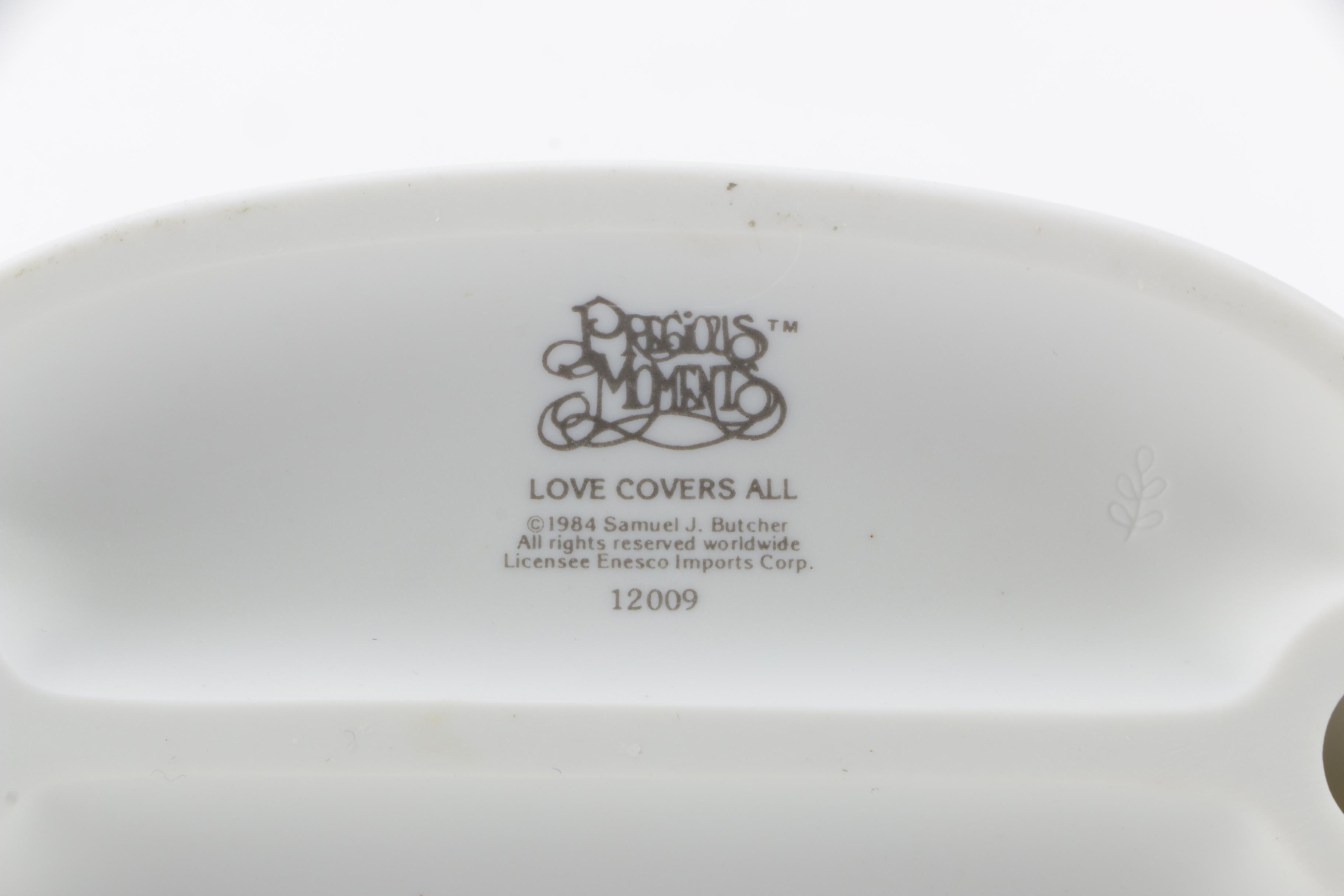 A Collection of Precious Moments Figurines