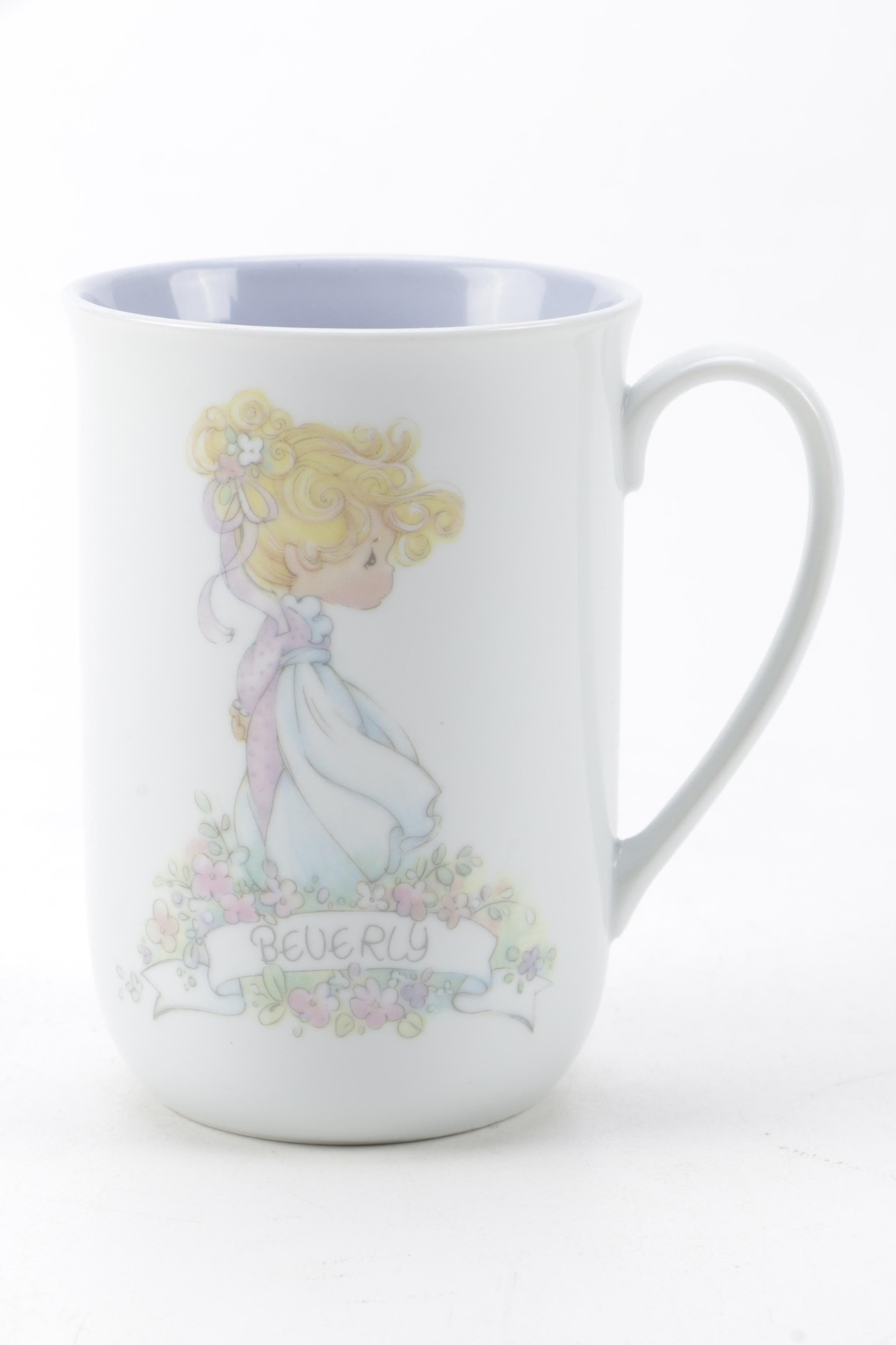 A Collection of Precious Moments Figurines