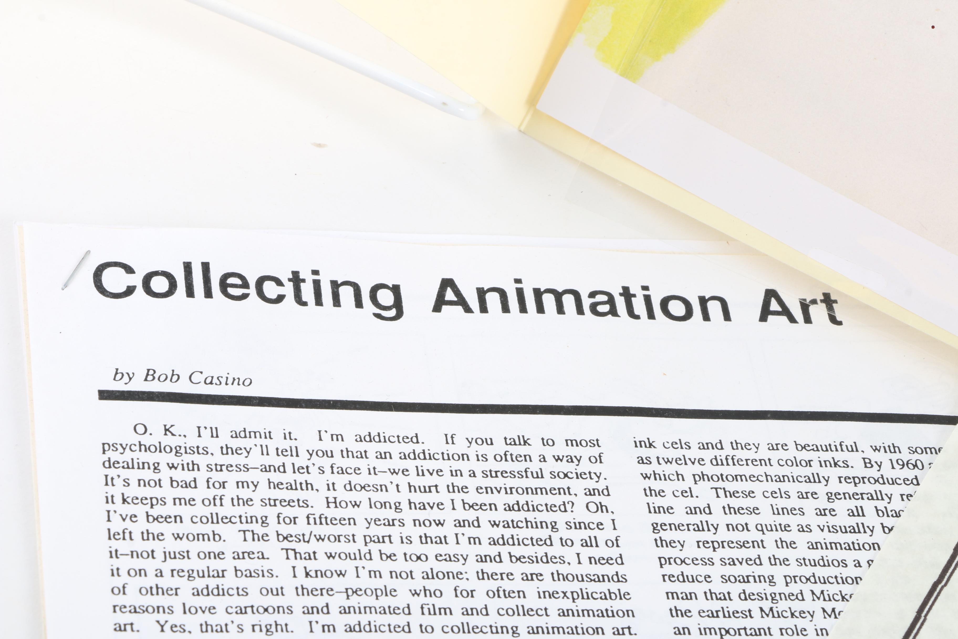 Production Sericel "Green Giant Television Commercial, Circa 1968"