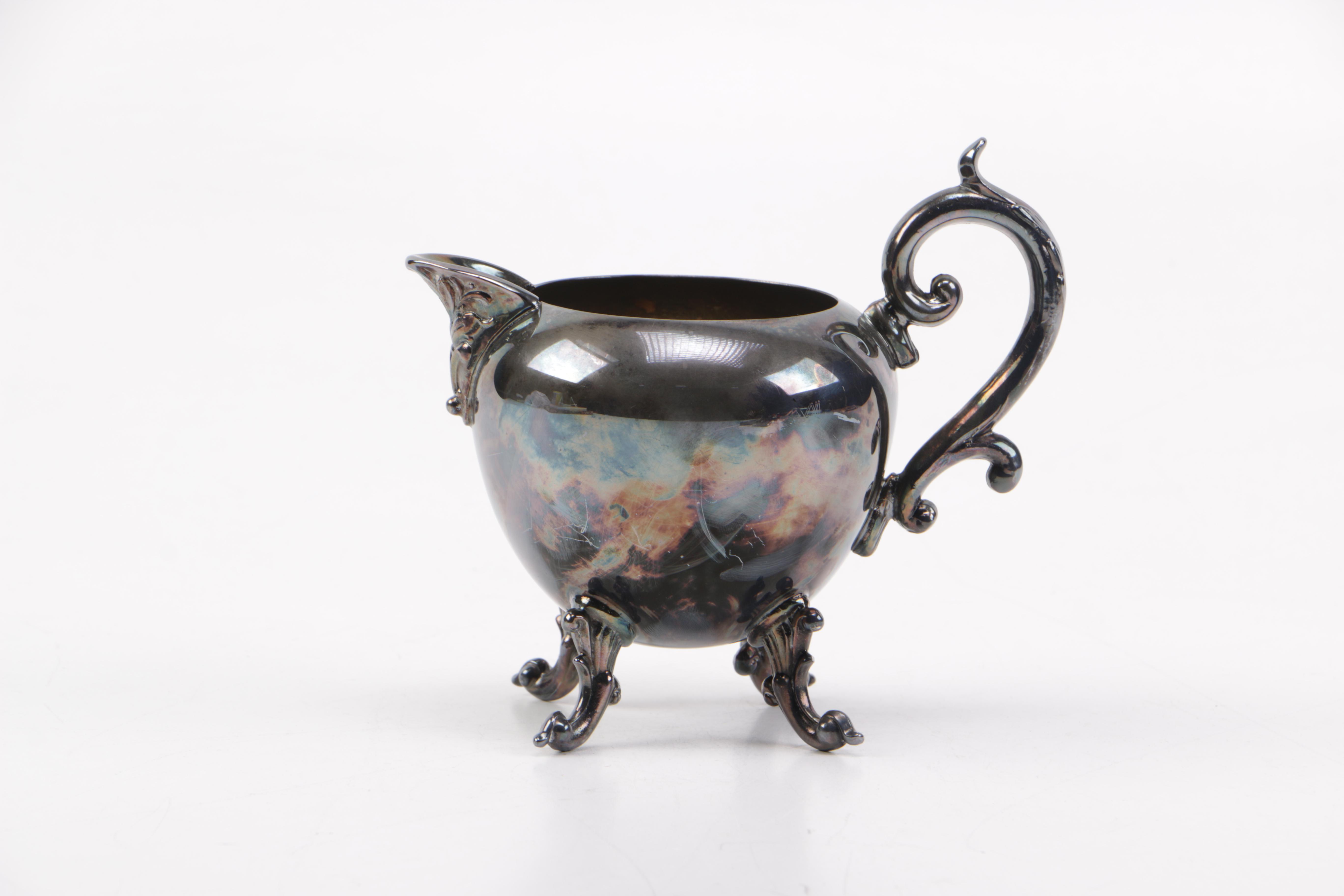 Birmingham Silver Co. Silver Plate Coffee Service with Platter