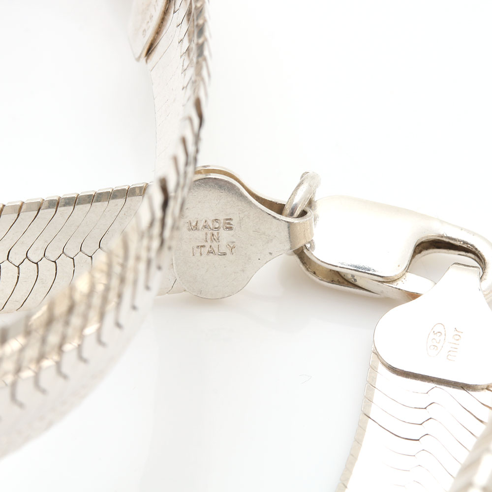 Sterling Silver Jewelry Assortment Including Milor