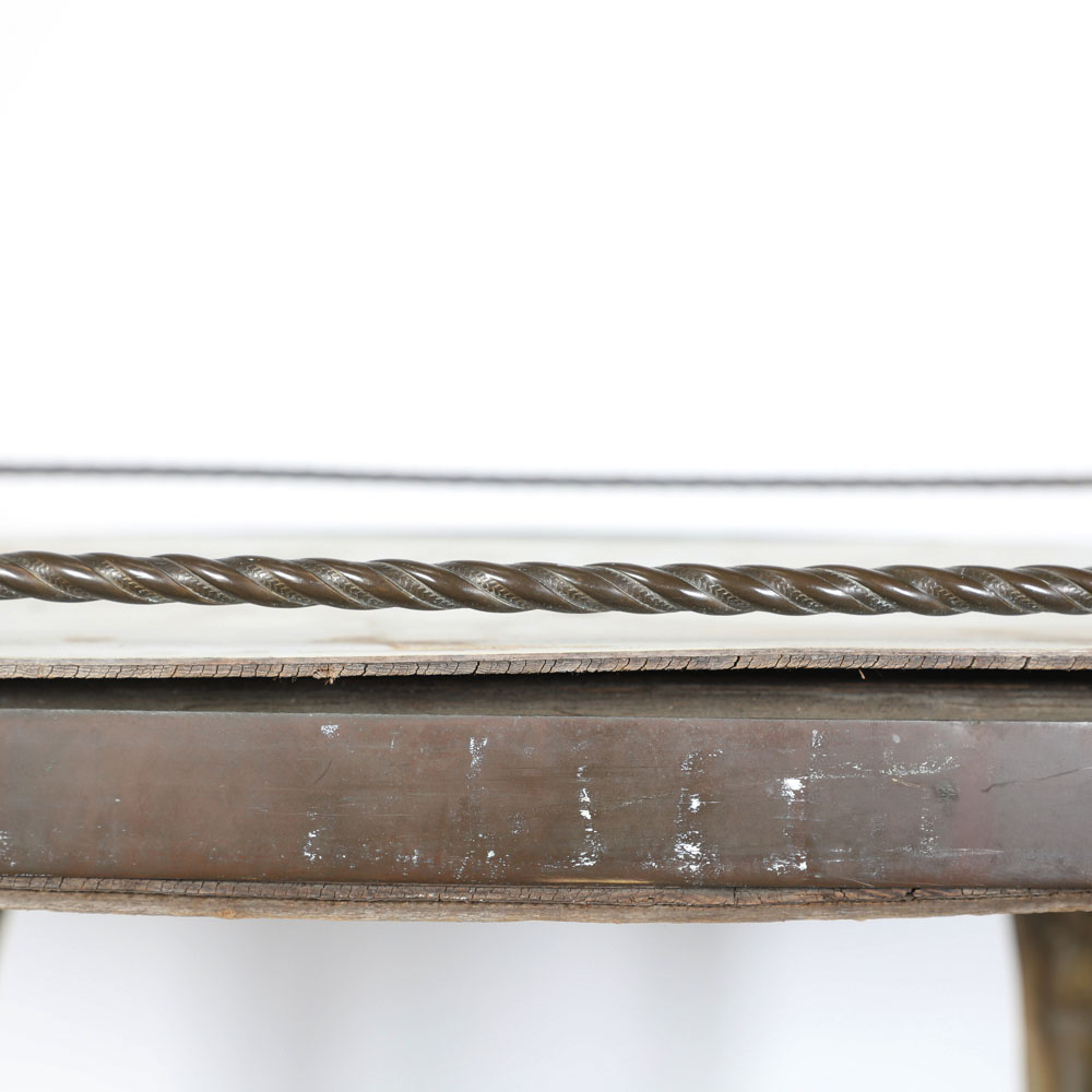 Mid-Century Rococo Style Bar Cart