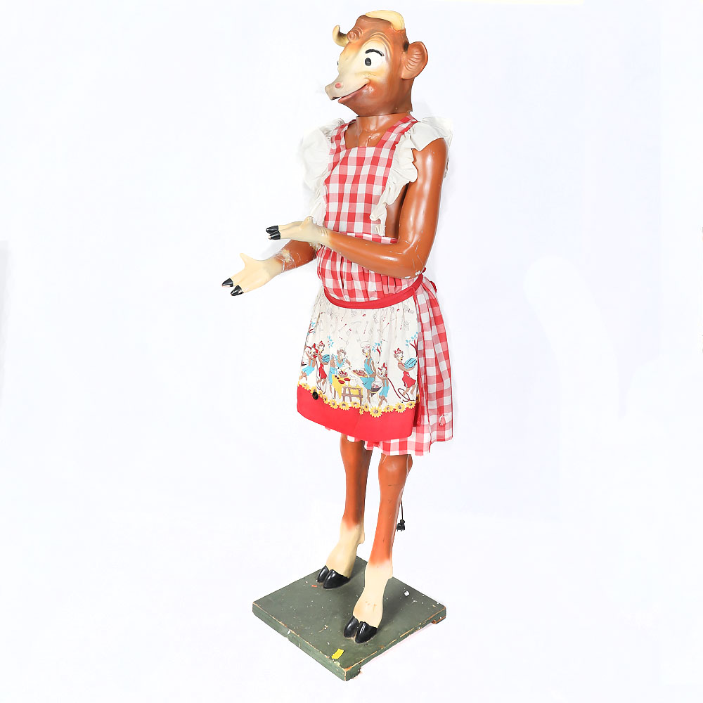 Electric Advertising Statue of Elsie The Cow