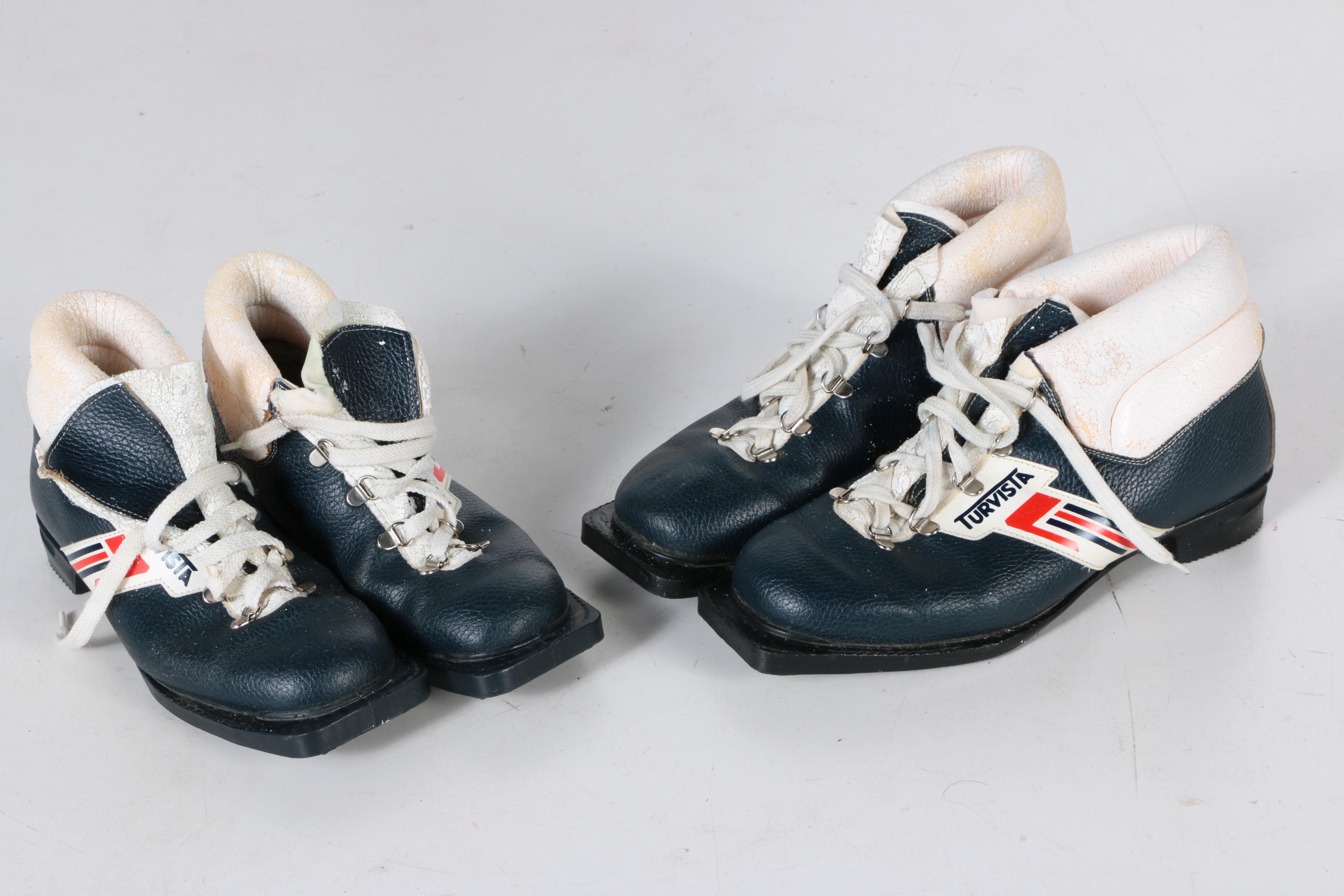 Vintage Cross Country Skis and Accessories