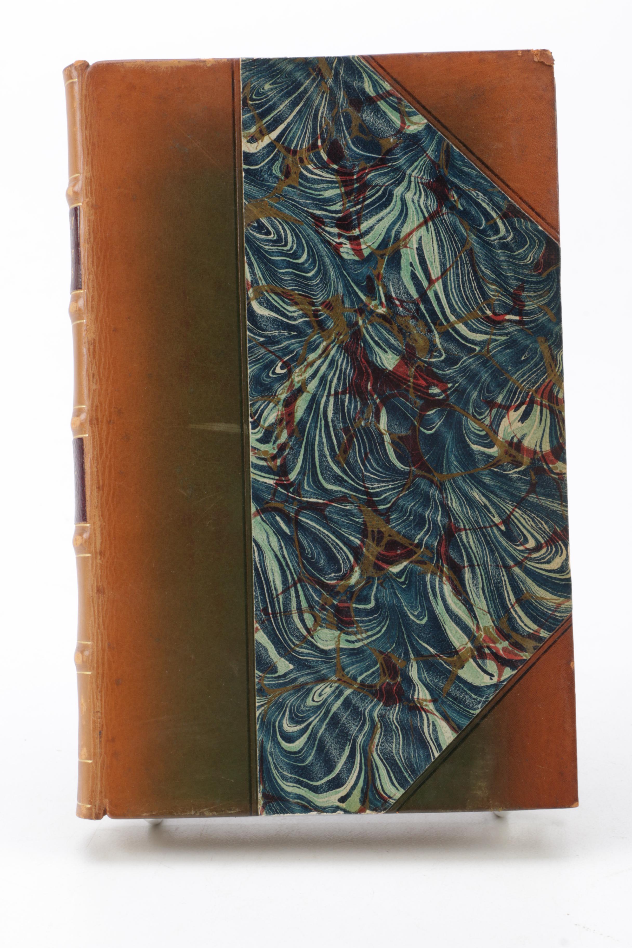 Early 20th-Century Edition of "The Poetry of Robert Burns" Four-Volume Set
