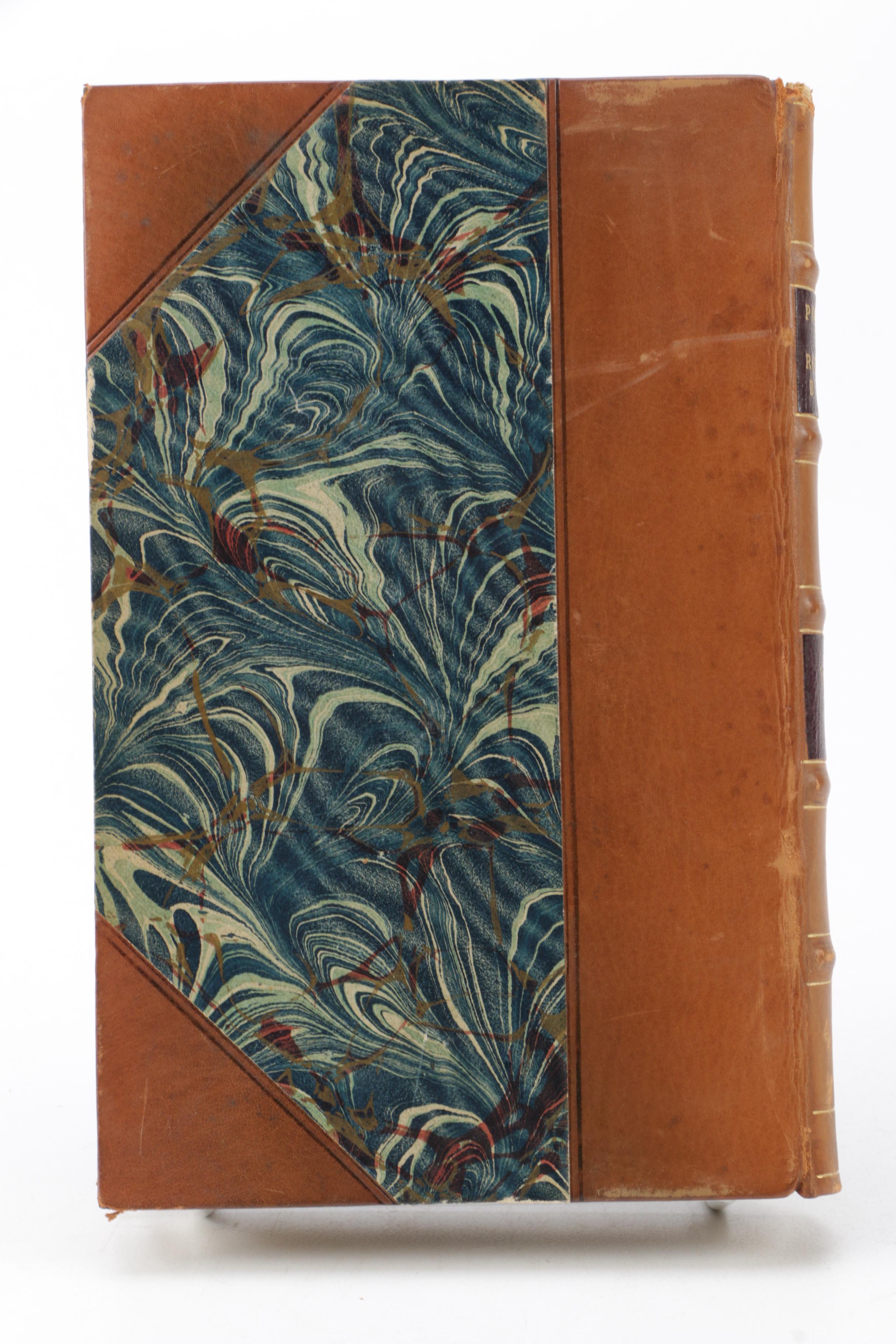 Early 20th-Century Edition of "The Poetry of Robert Burns" Four-Volume Set