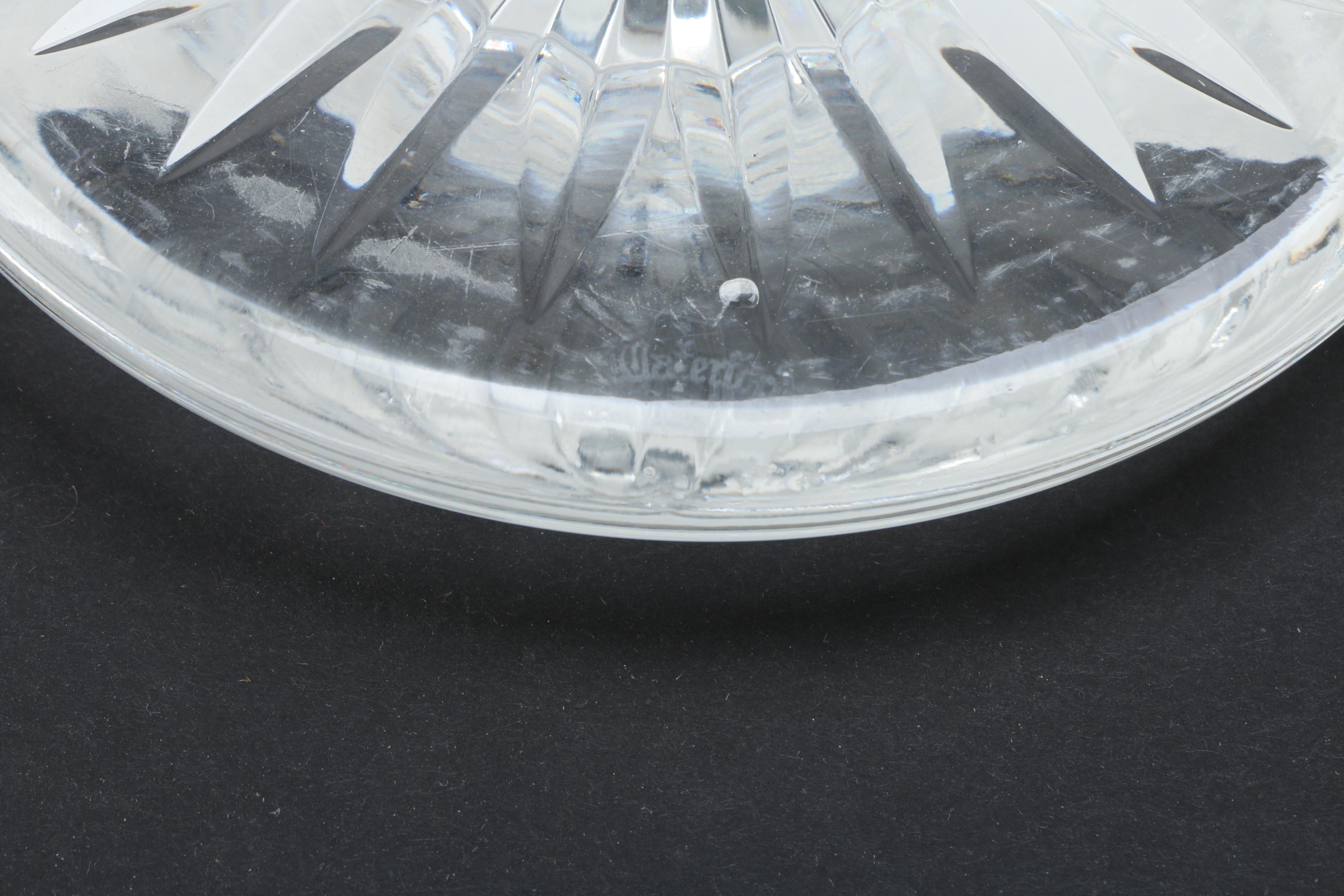 Waterford Crystal Large Footed Vase