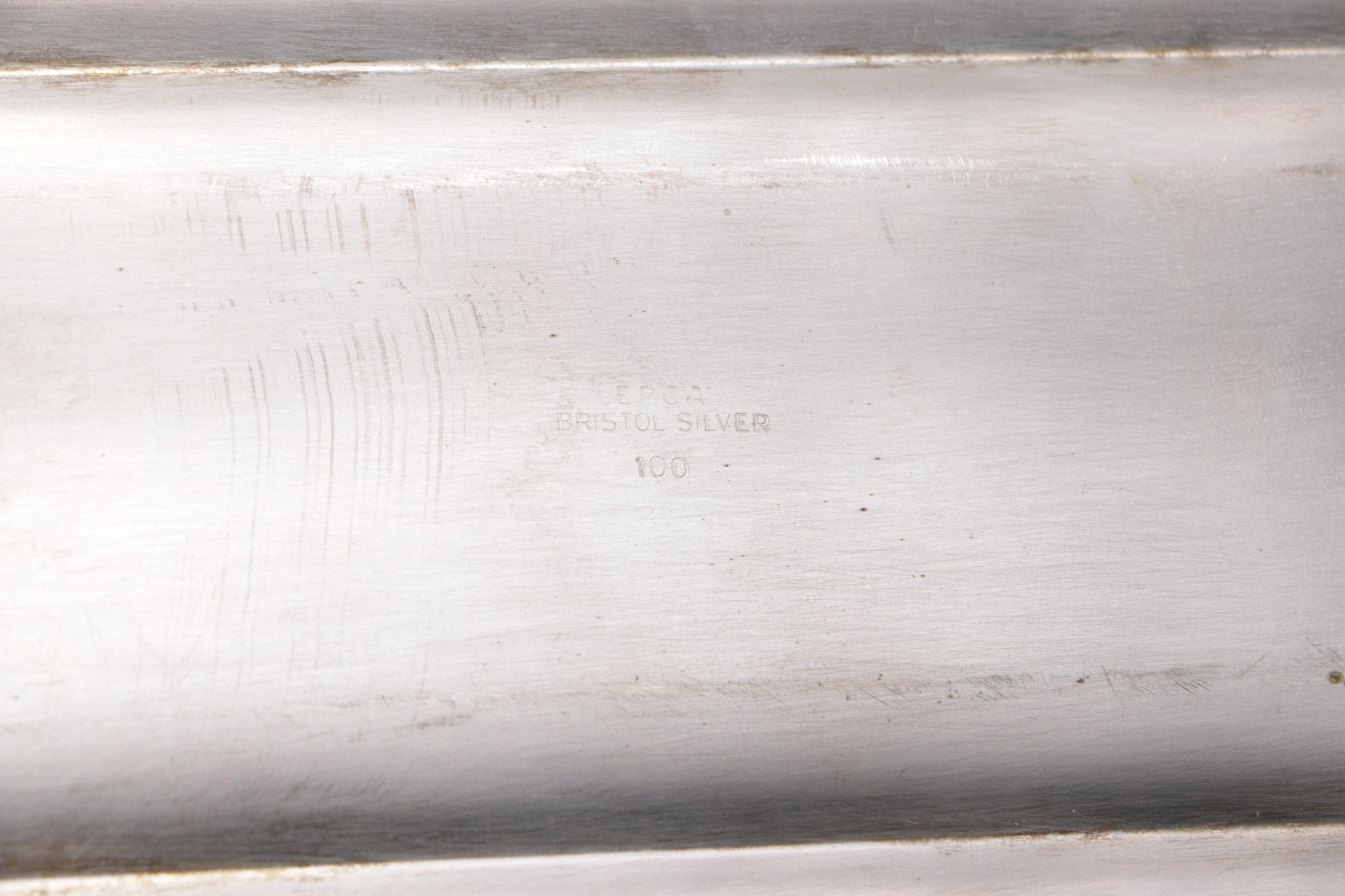 Silver Plate Serving Trays with Eales of Sheffield